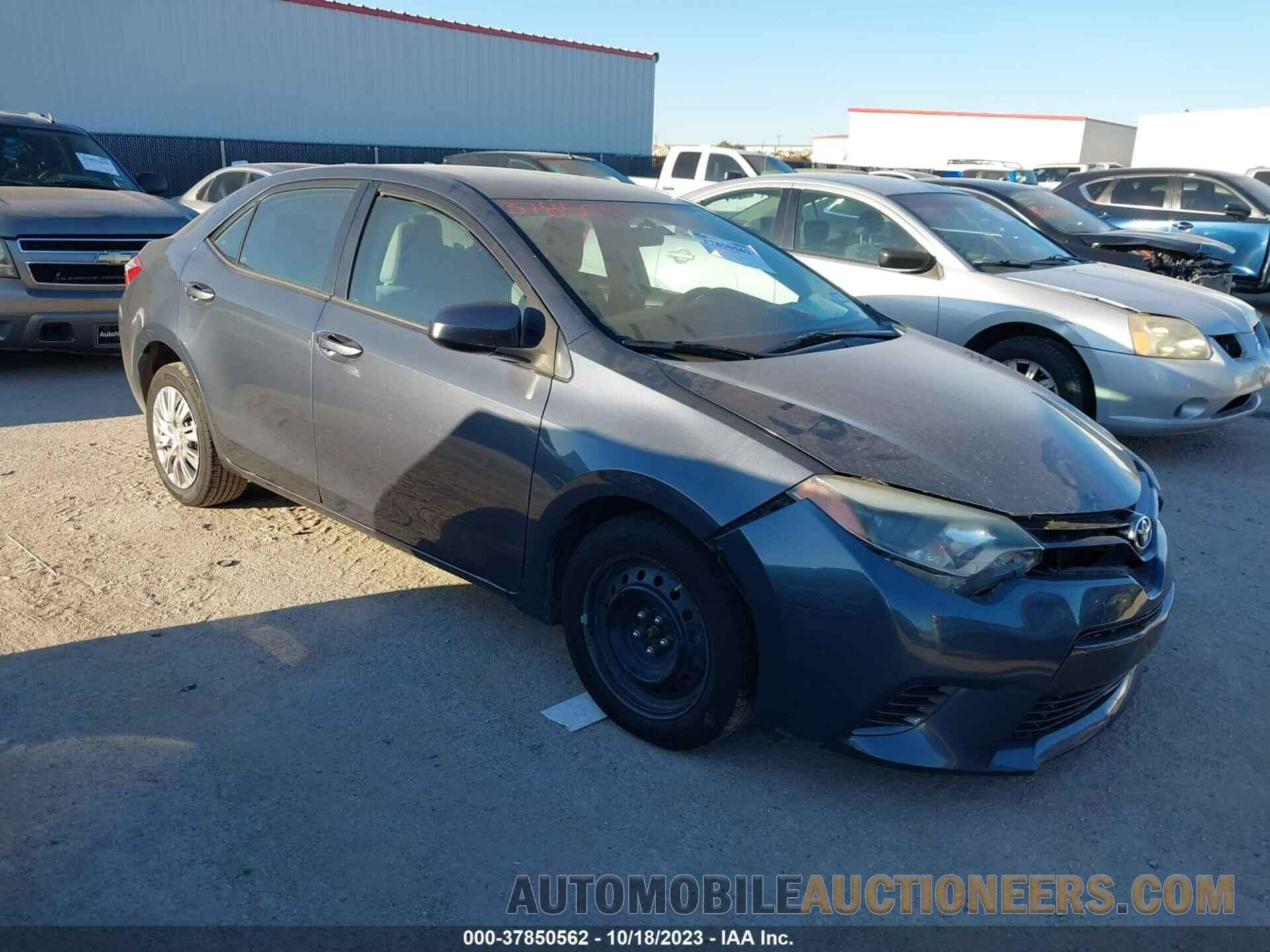 5YFBURHE2FP309291 TOYOTA COROLLA 2015