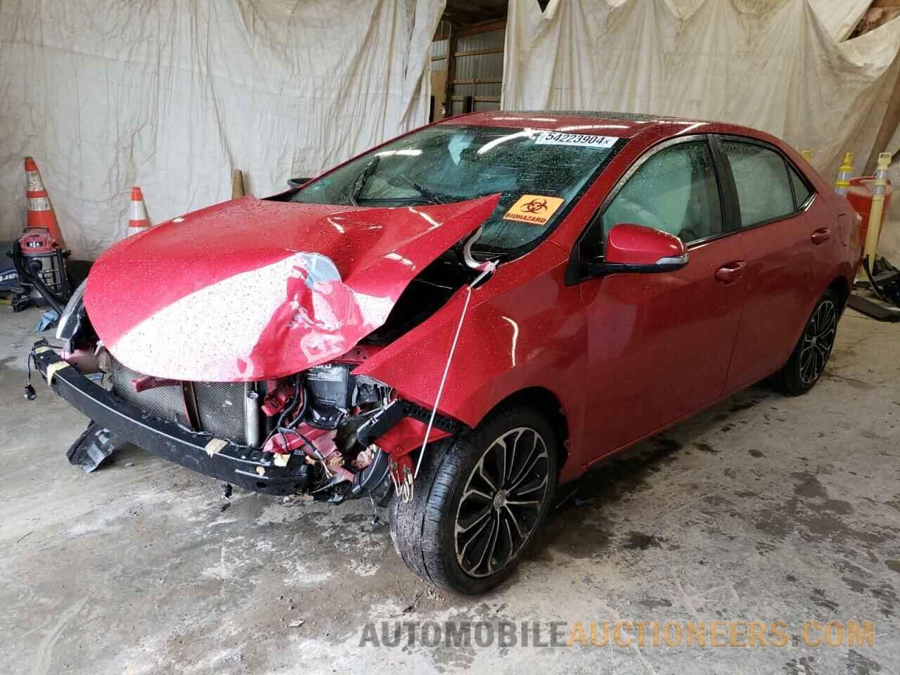 5YFBURHE2FP309744 TOYOTA COROLLA 2015