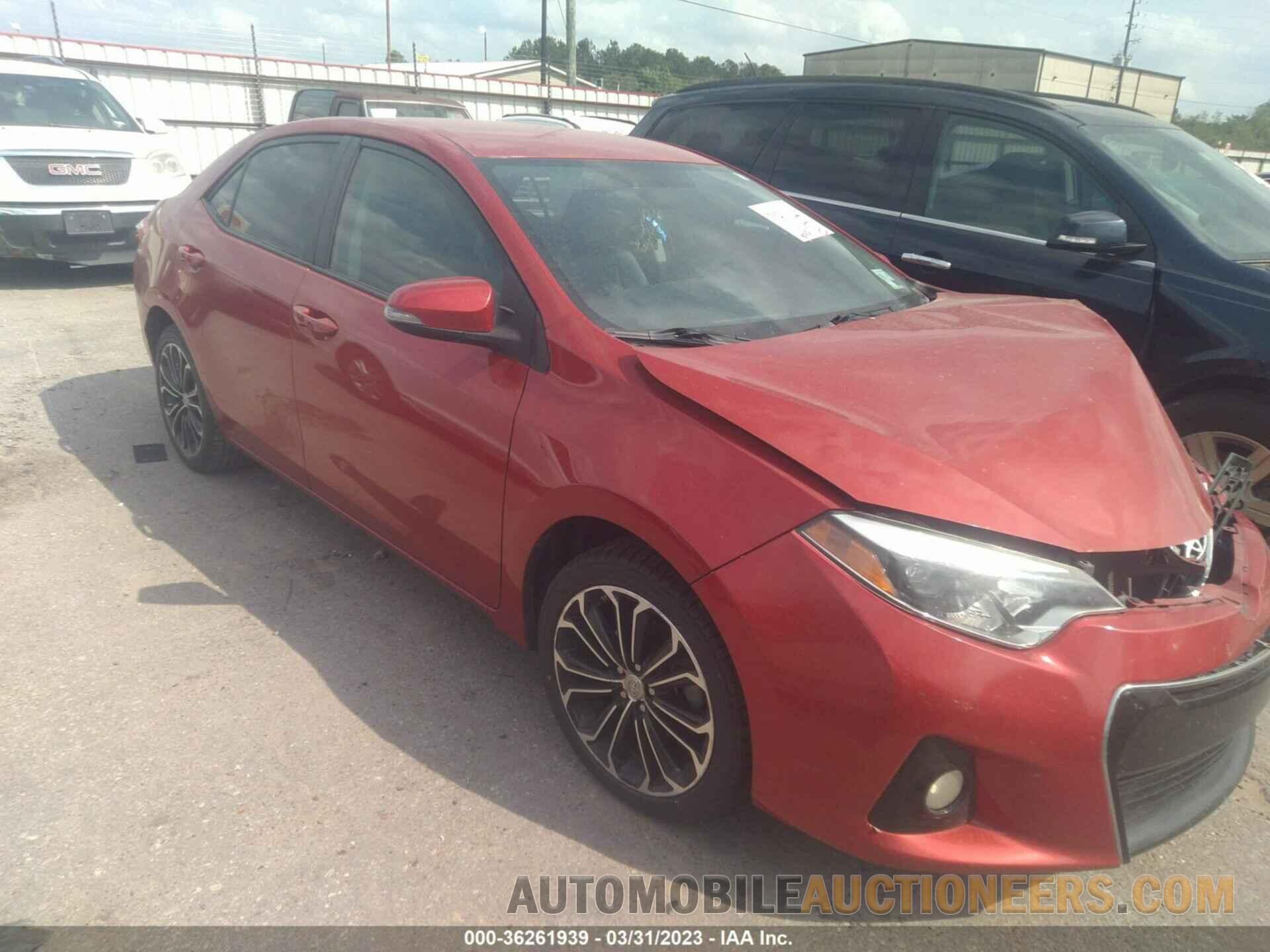 5YFBURHE2FP315561 TOYOTA COROLLA 2015