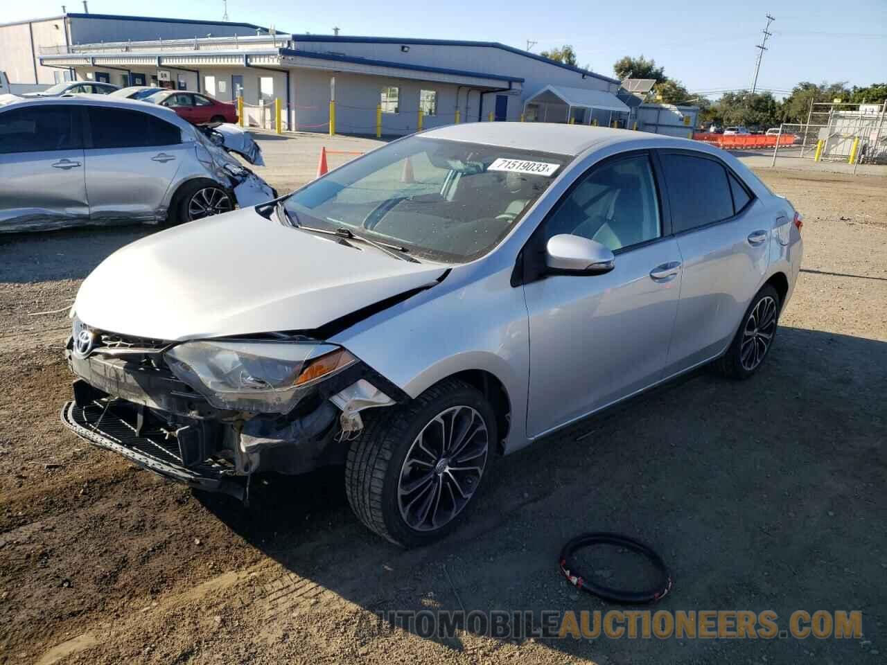 5YFBURHE2FP324843 TOYOTA COROLLA 2015