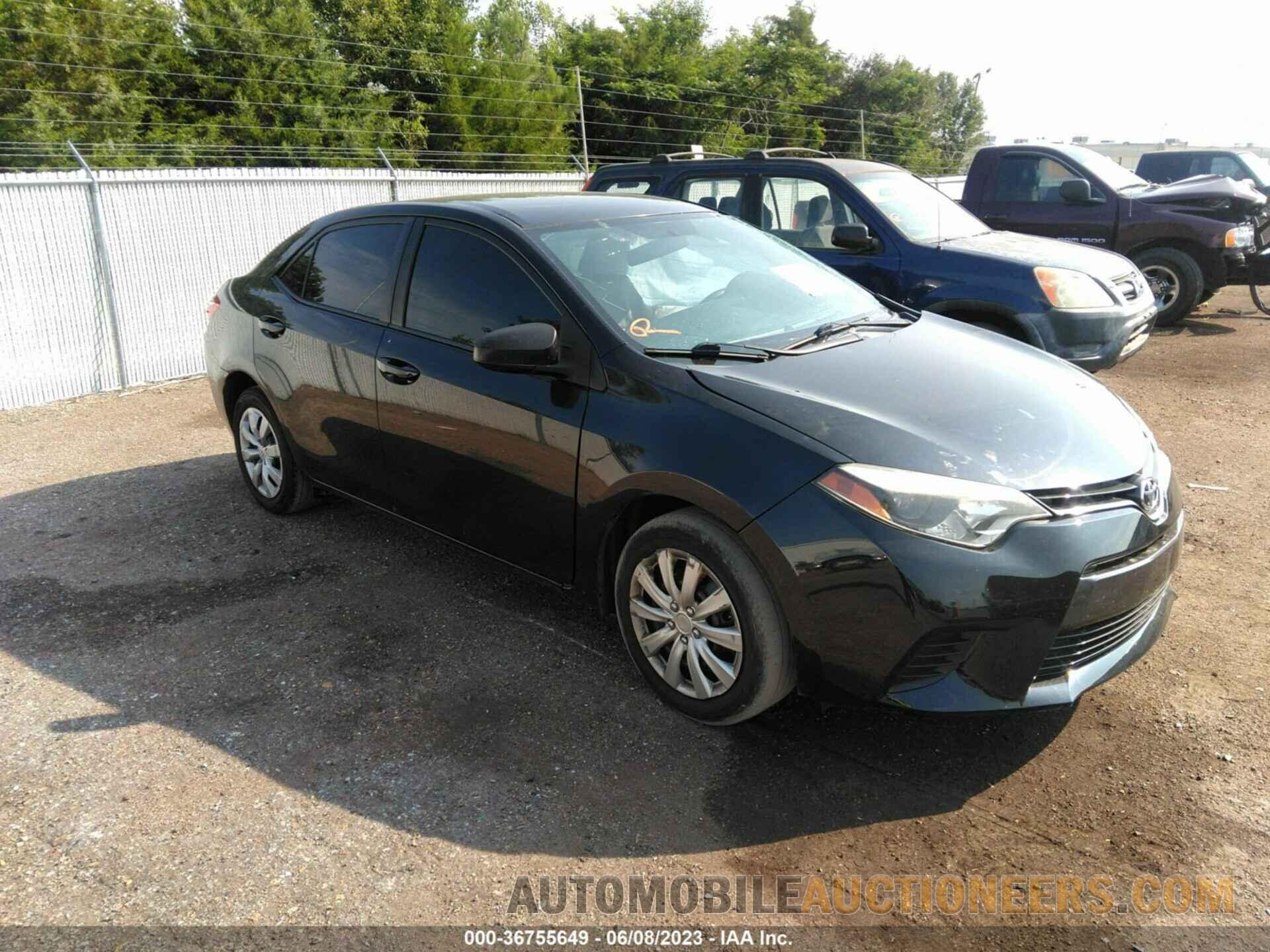 5YFBURHE2FP328312 TOYOTA COROLLA 2015