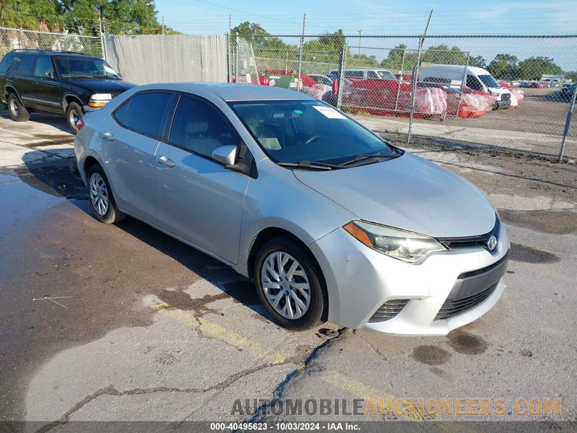 5YFBURHE2FP335762 TOYOTA COROLLA 2015