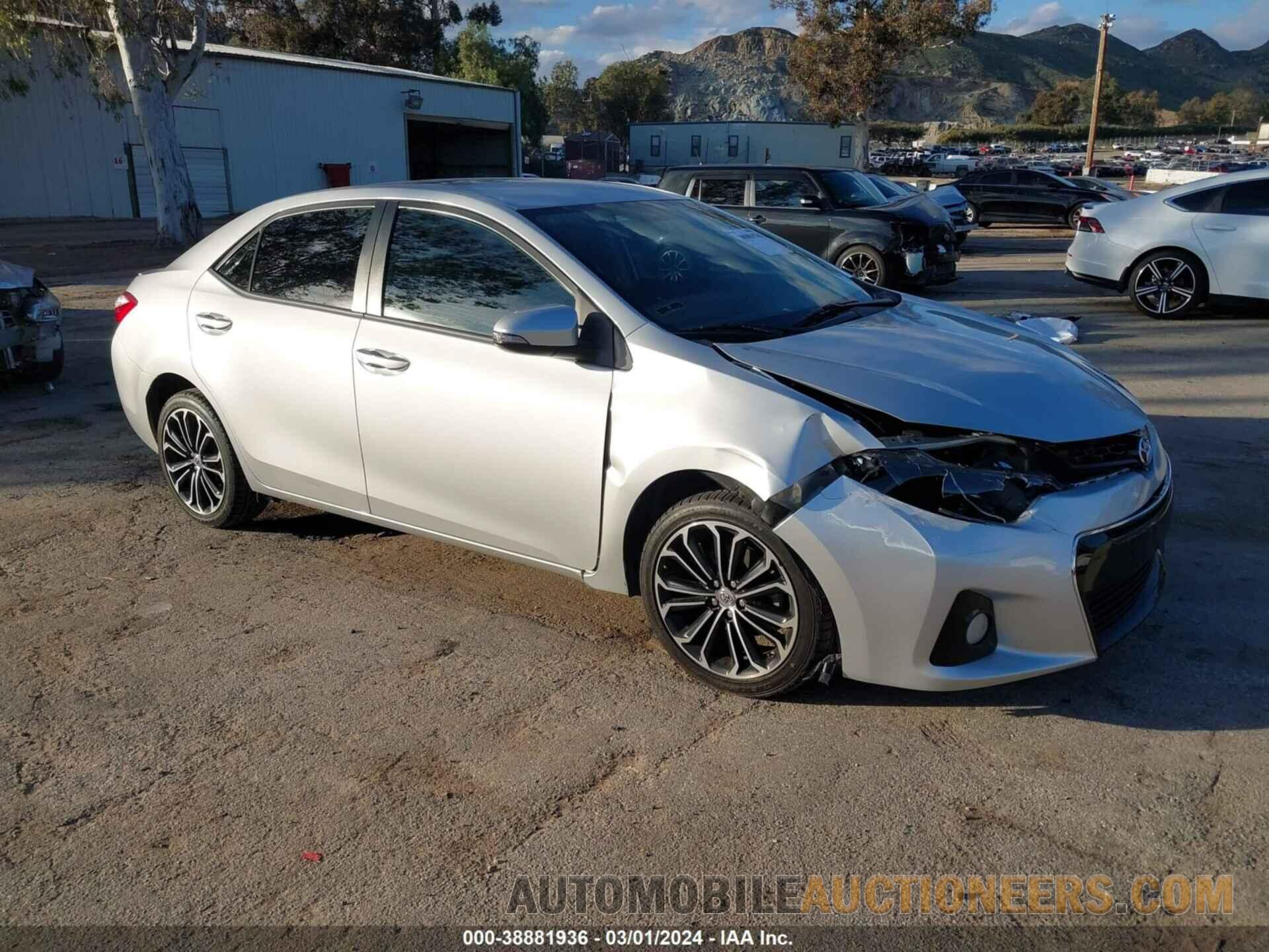 5YFBURHE2FP336751 TOYOTA COROLLA 2015