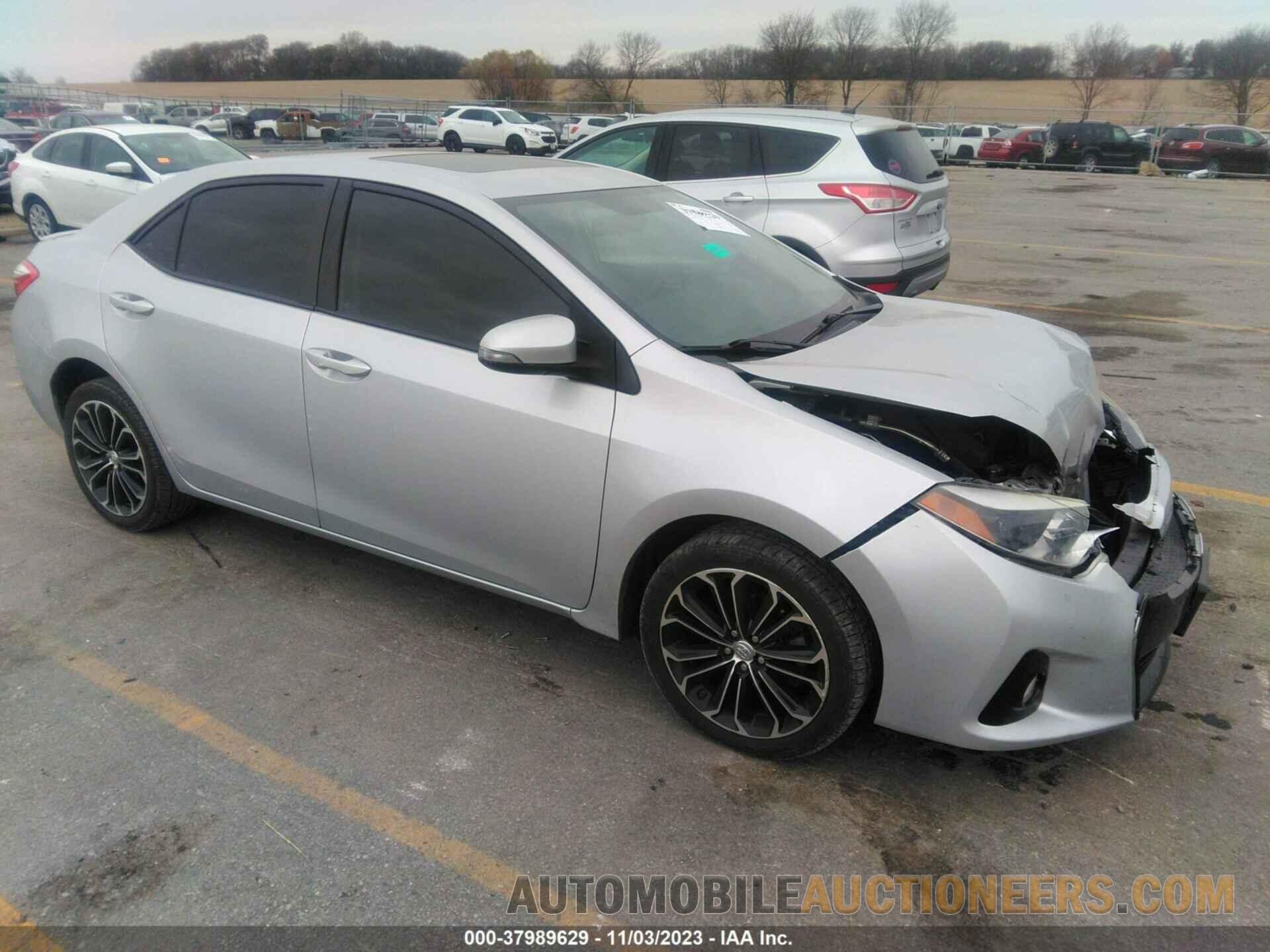 5YFBURHE2FP337186 TOYOTA COROLLA 2015