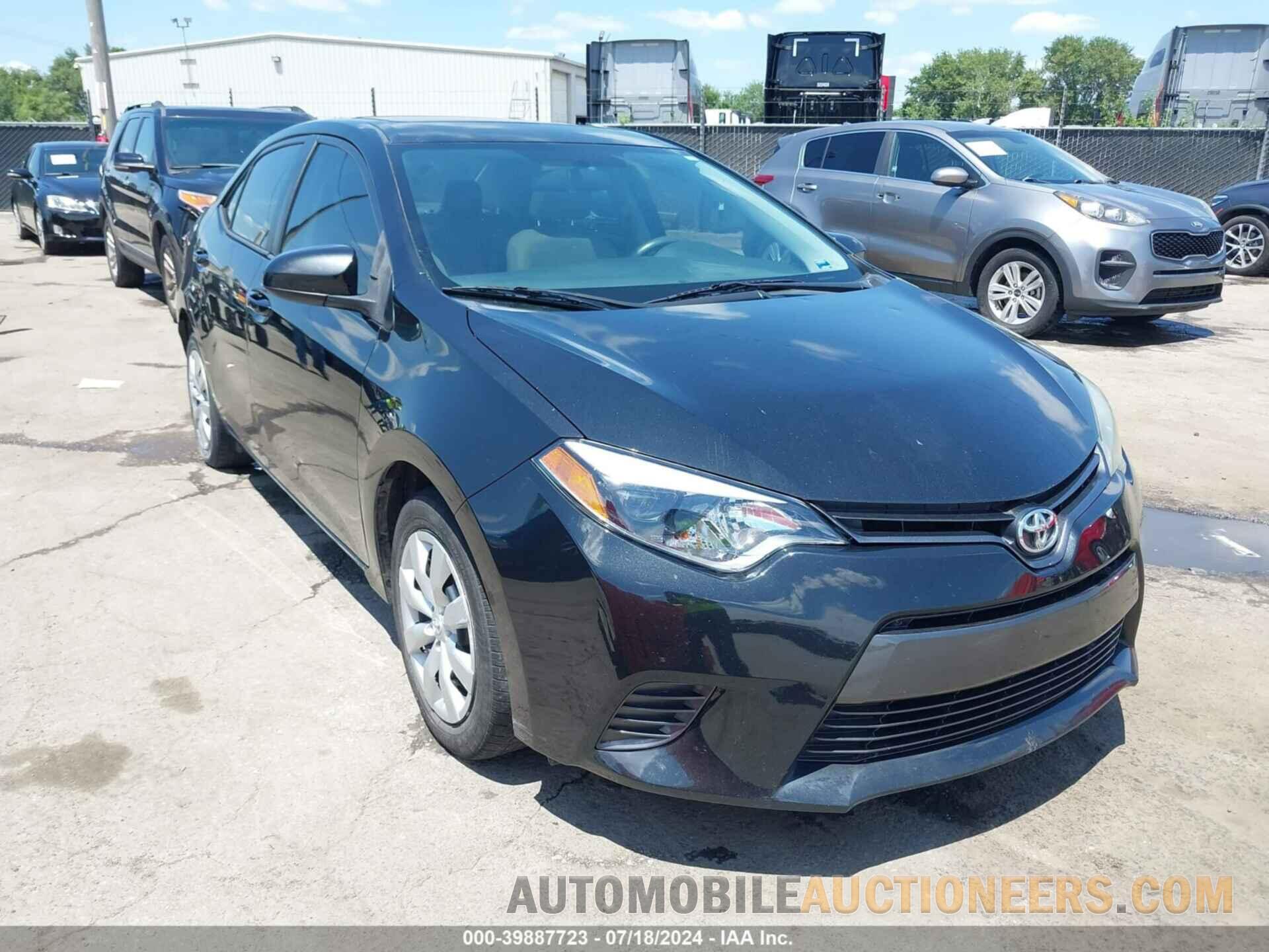 5YFBURHE2FP337821 TOYOTA COROLLA 2015