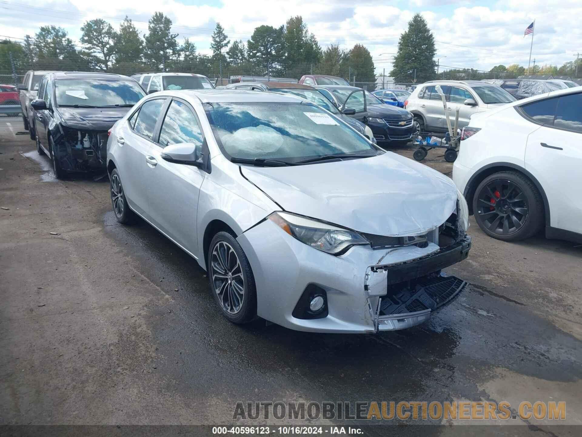 5YFBURHE2FP341268 TOYOTA COROLLA 2015