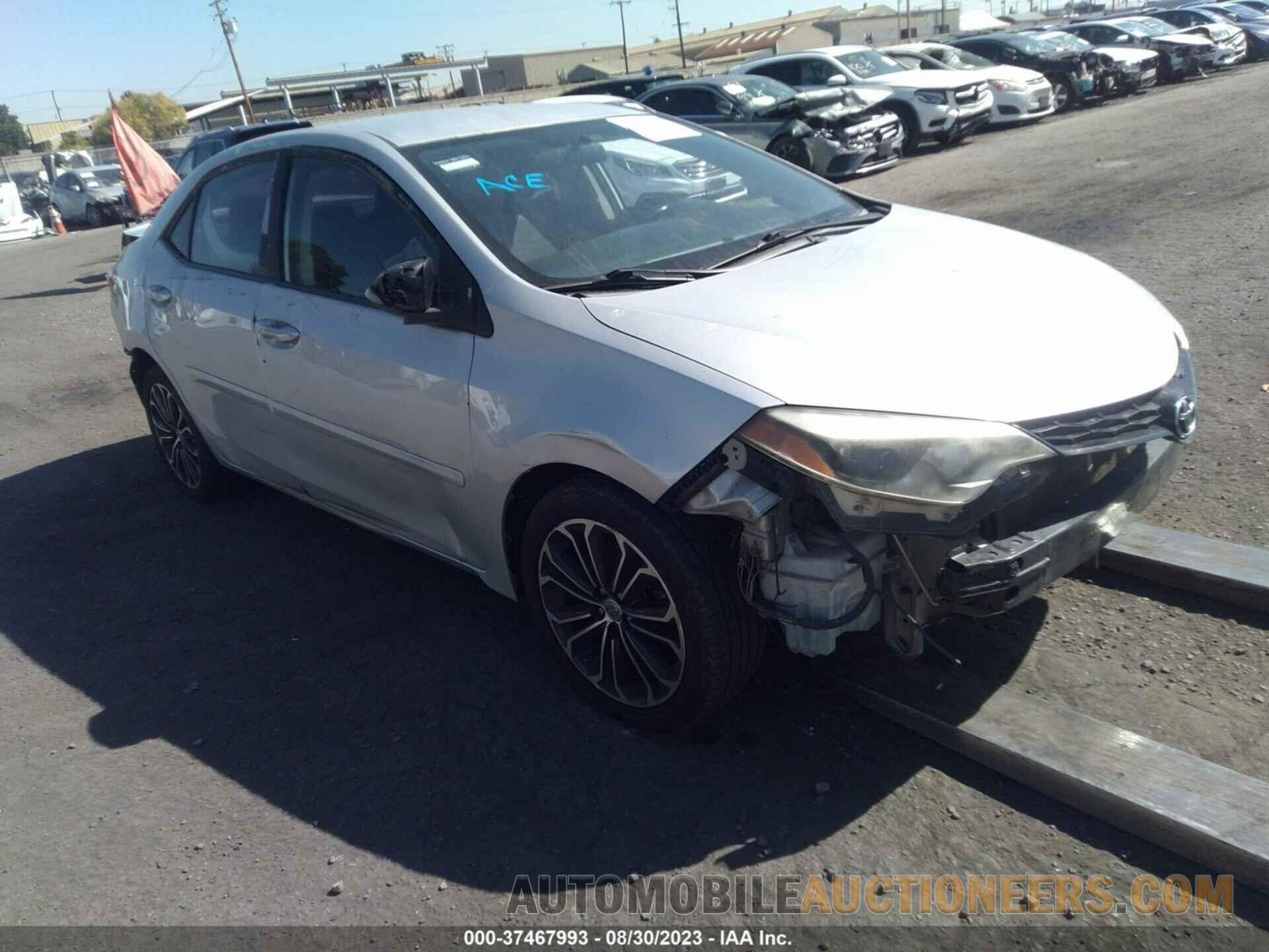 5YFBURHE2FP346731 TOYOTA COROLLA 2015