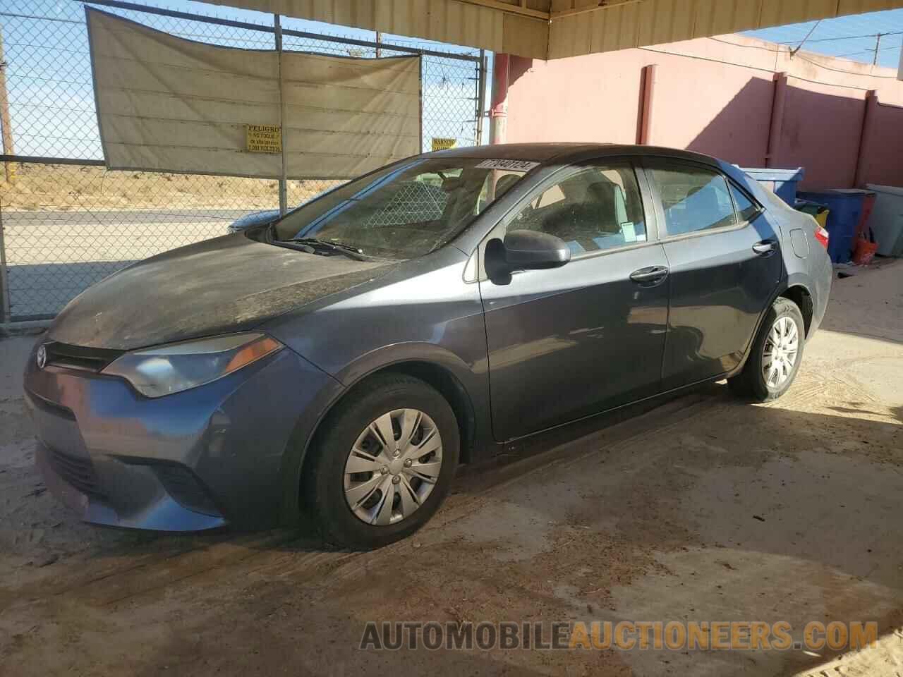 5YFBURHE2FP346891 TOYOTA COROLLA 2015