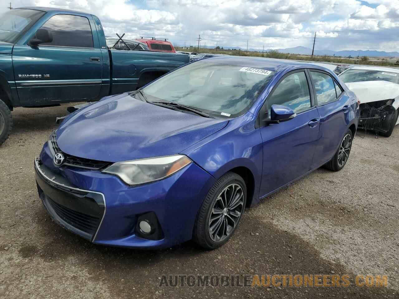 5YFBURHE2FP346941 TOYOTA COROLLA 2015