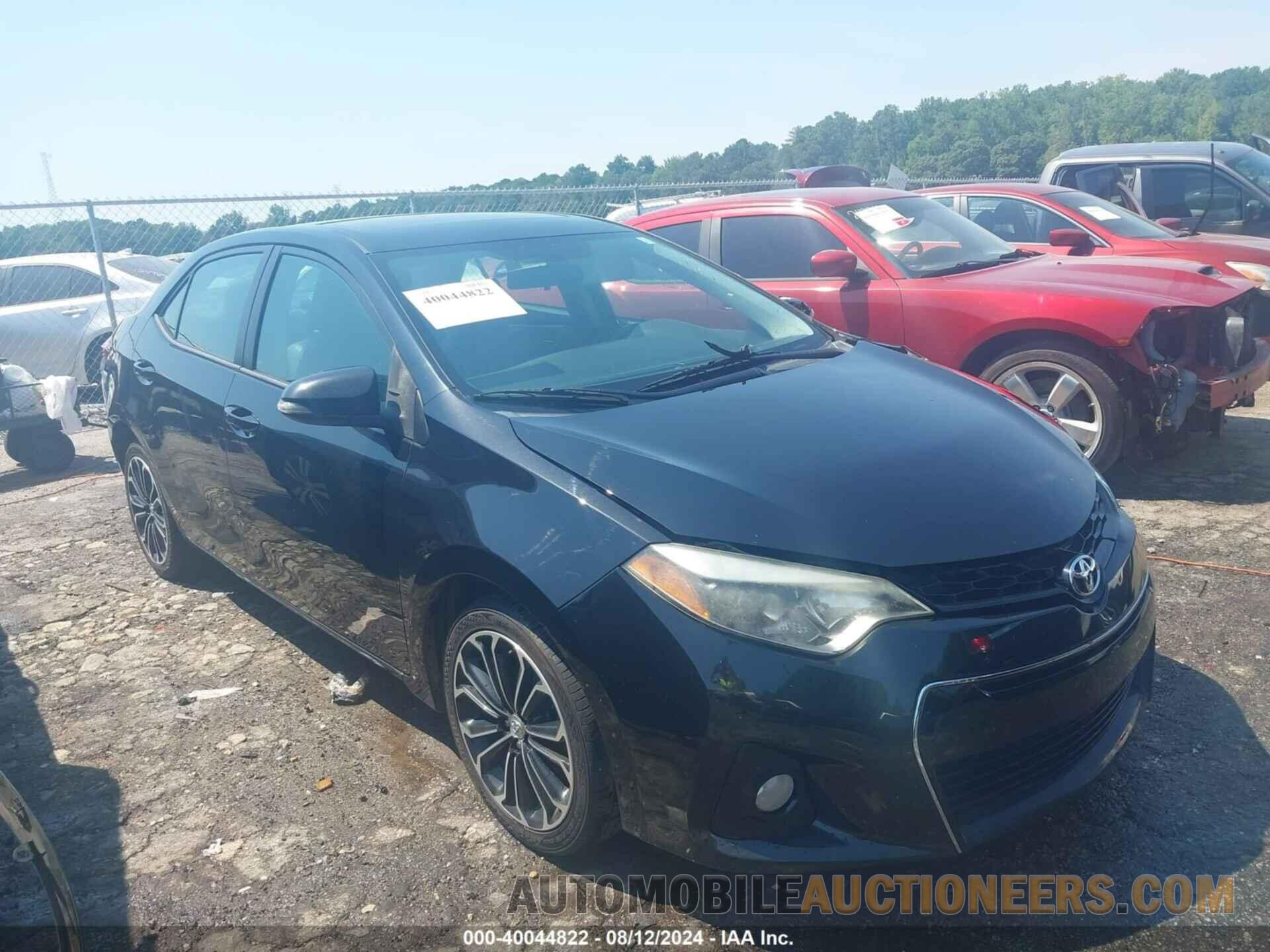 5YFBURHE2FP347863 TOYOTA COROLLA 2015