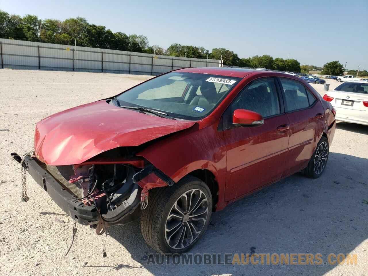 5YFBURHE2FP358507 TOYOTA COROLLA 2015