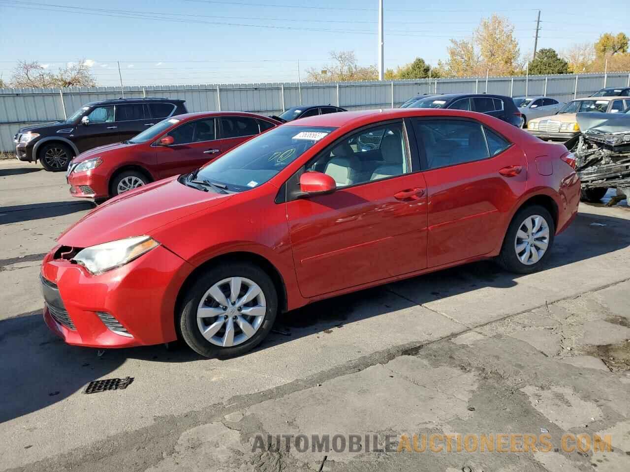 5YFBURHE2FP364615 TOYOTA COROLLA 2015