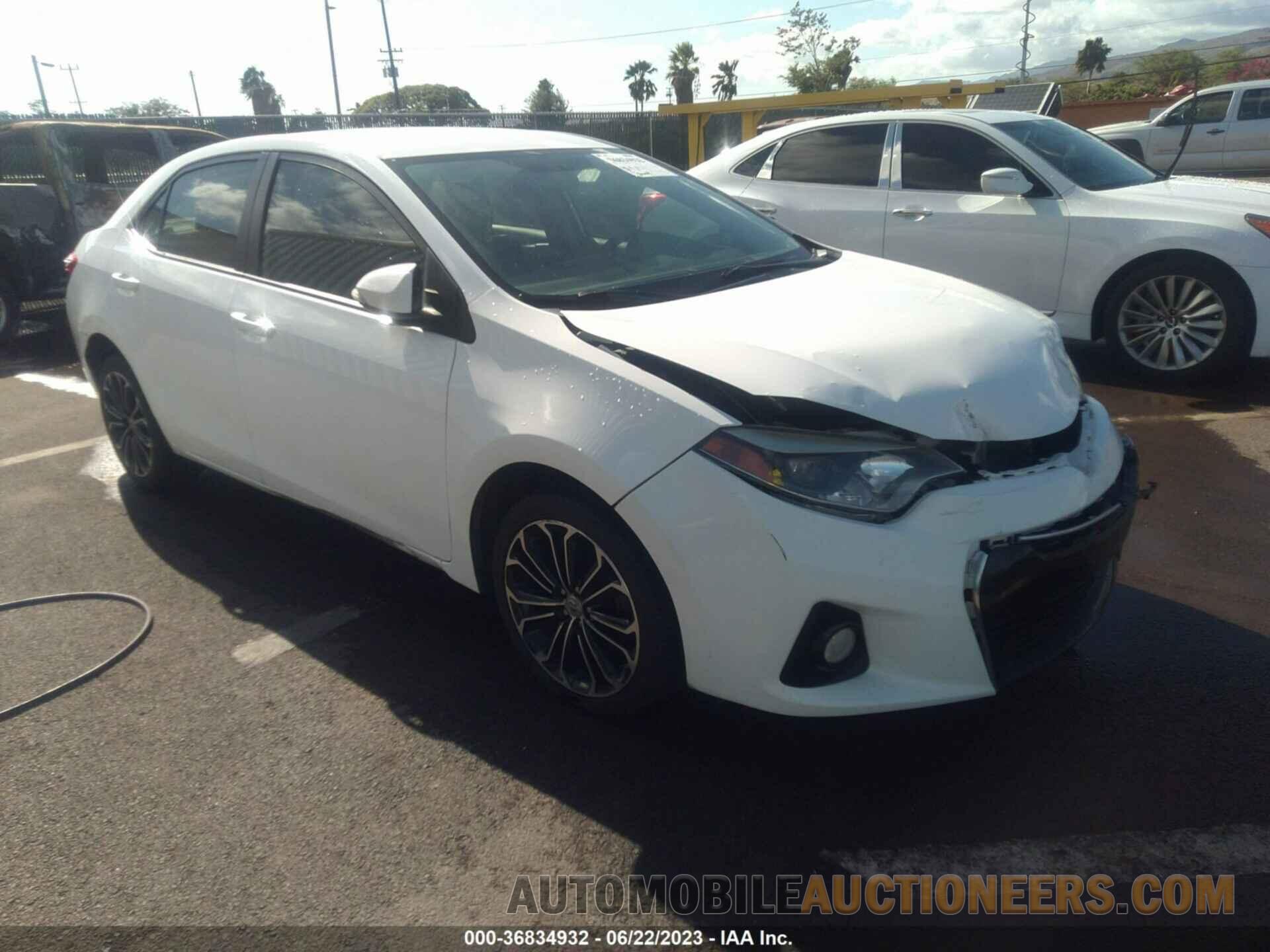 5YFBURHE2FP365232 TOYOTA COROLLA 2015