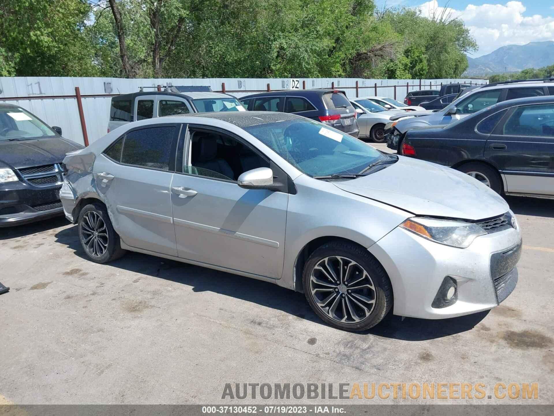 5YFBURHE2GP366169 TOYOTA COROLLA 2016