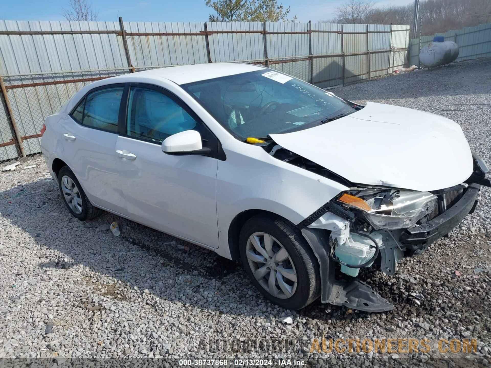 5YFBURHE2GP367483 TOYOTA COROLLA 2016