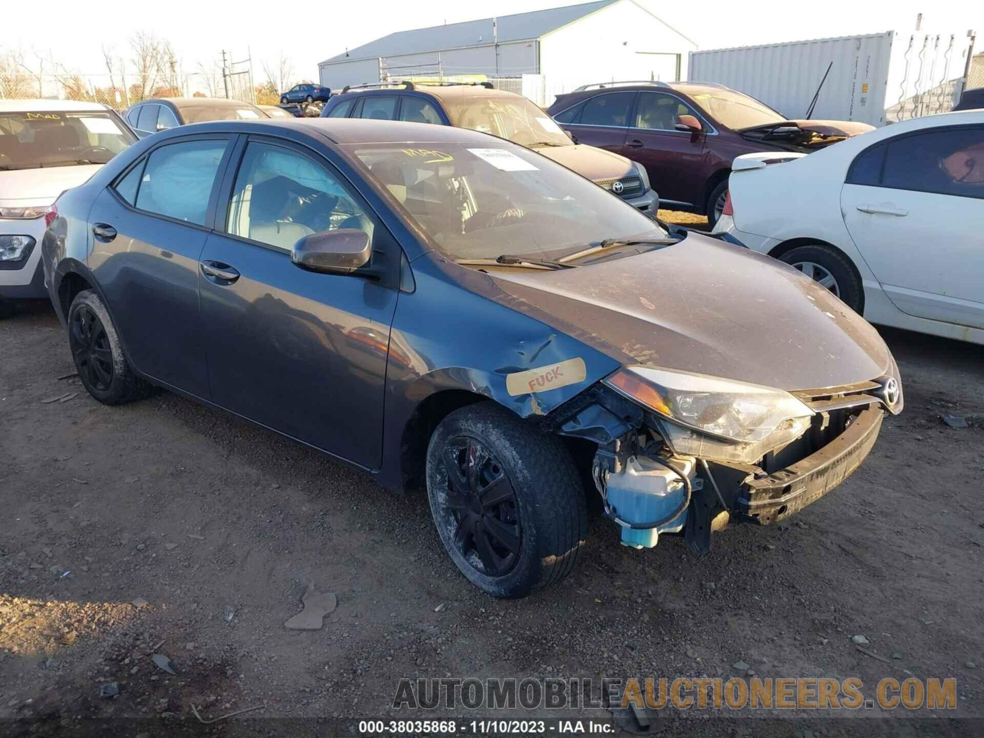 5YFBURHE2GP367905 TOYOTA COROLLA 2016