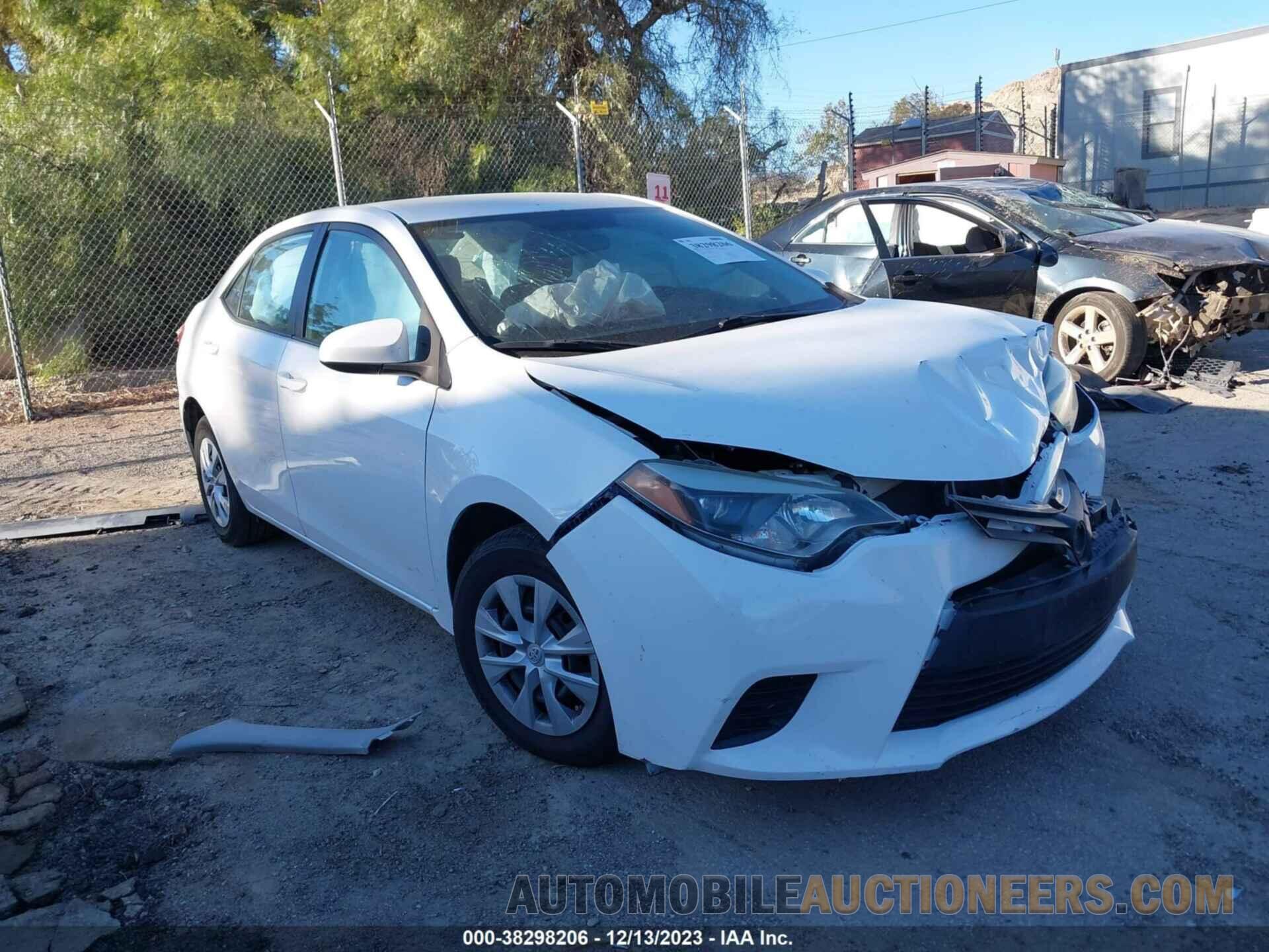 5YFBURHE2GP373994 TOYOTA COROLLA 2016