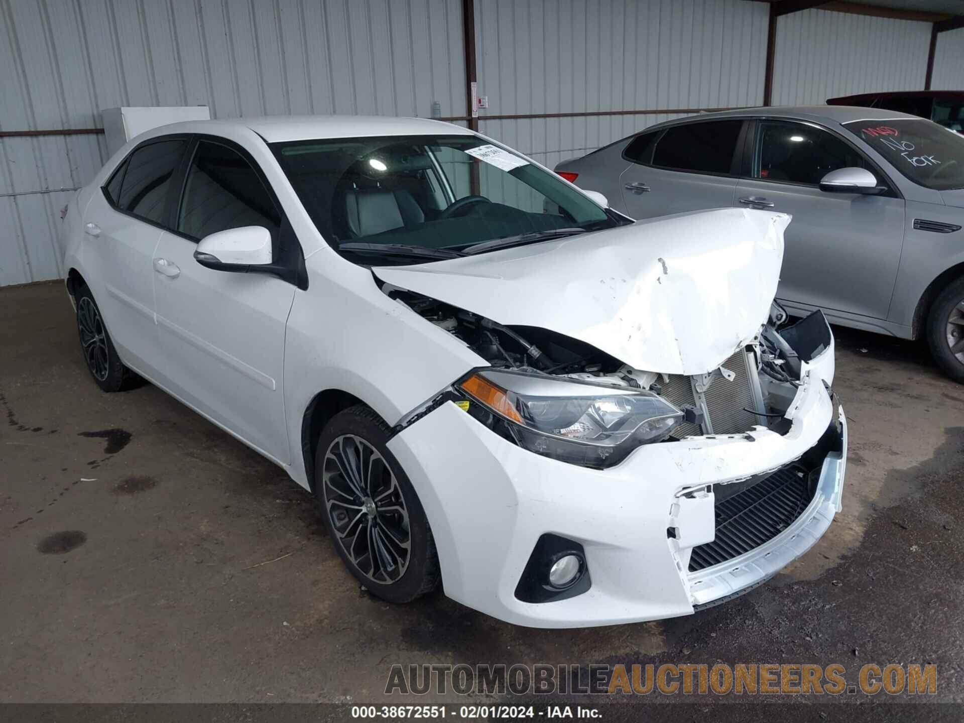 5YFBURHE2GP376698 TOYOTA COROLLA 2016