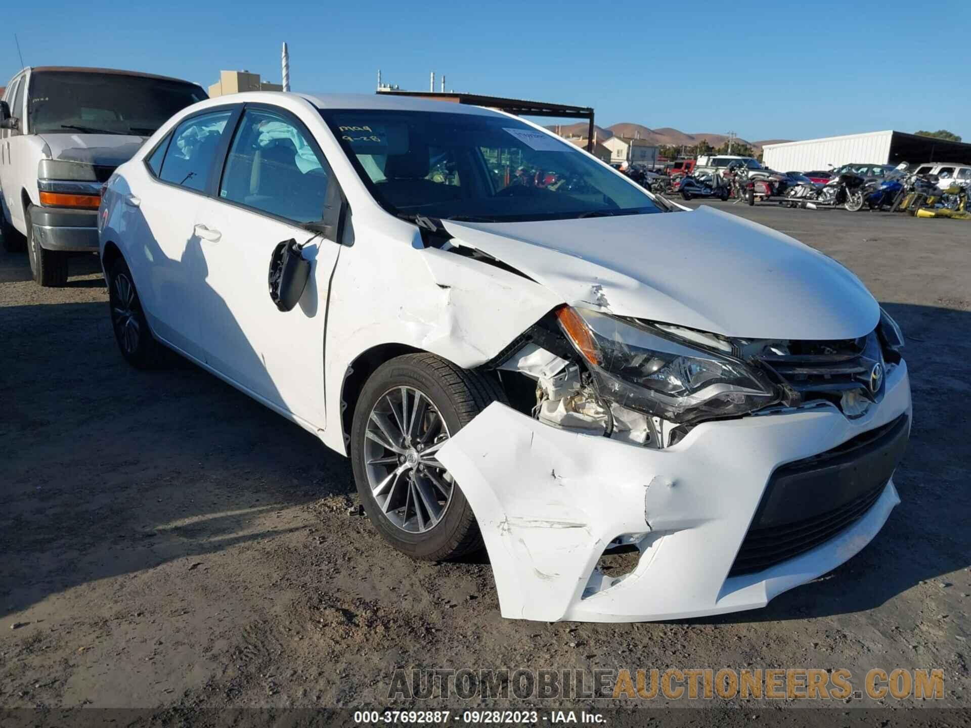 5YFBURHE2GP379942 TOYOTA COROLLA 2016