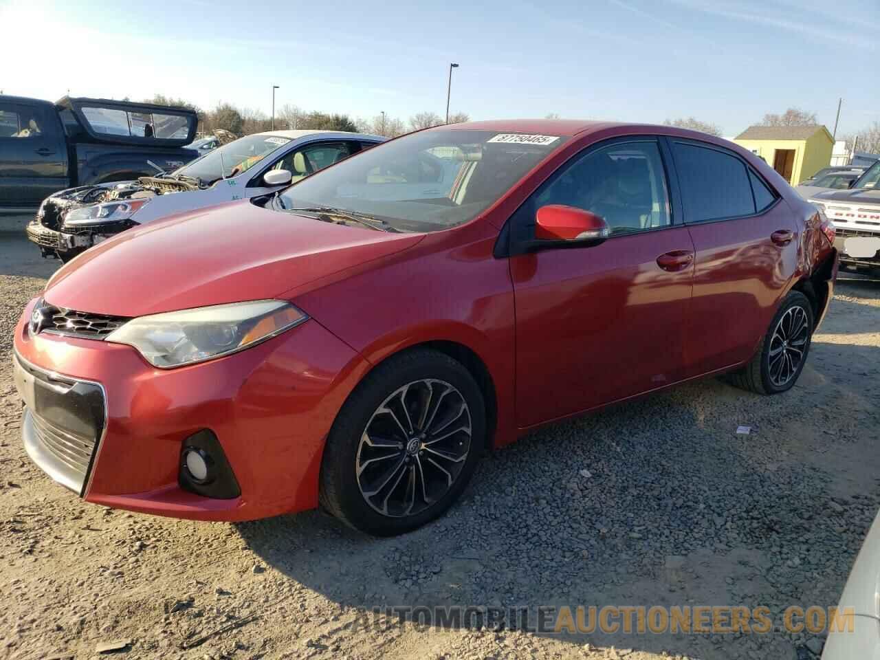 5YFBURHE2GP381707 TOYOTA COROLLA 2016