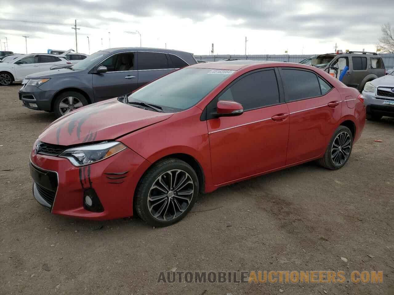 5YFBURHE2GP383697 TOYOTA COROLLA 2016