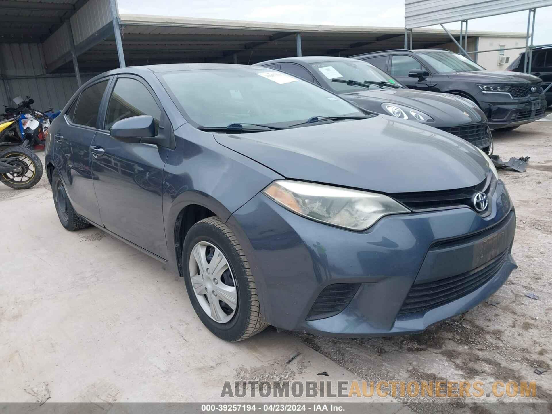 5YFBURHE2GP393002 TOYOTA COROLLA 2016