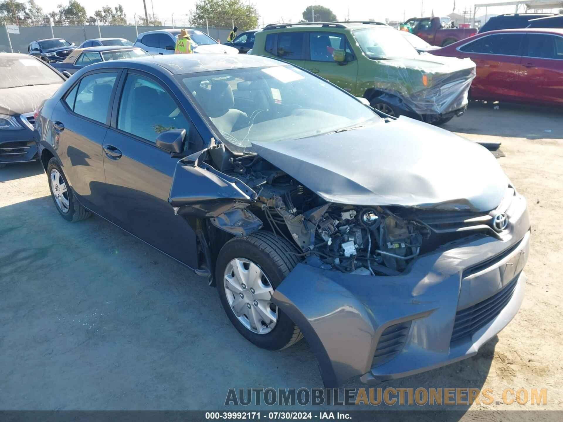 5YFBURHE2GP394120 TOYOTA COROLLA 2016