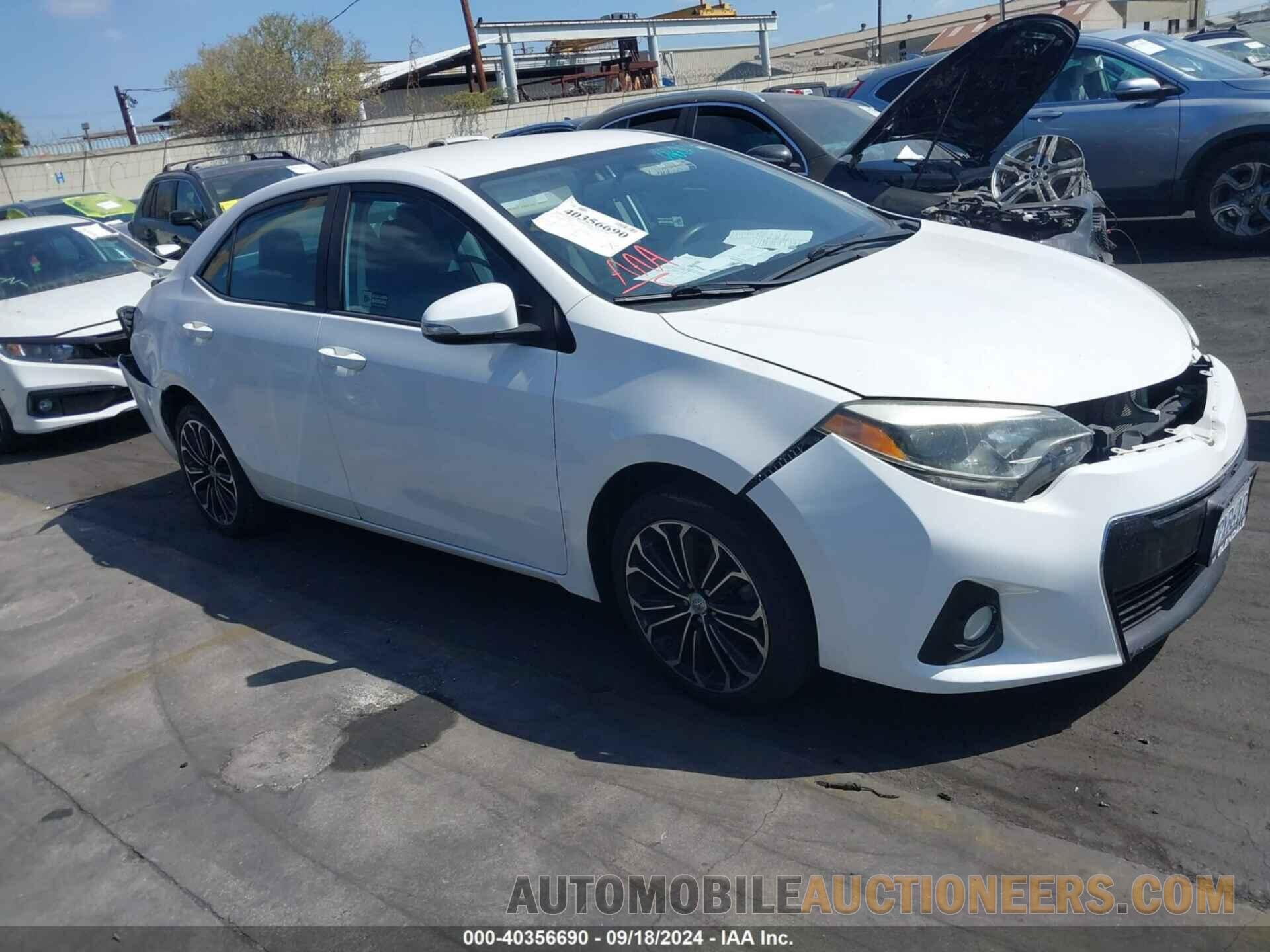 5YFBURHE2GP398927 TOYOTA COROLLA 2016