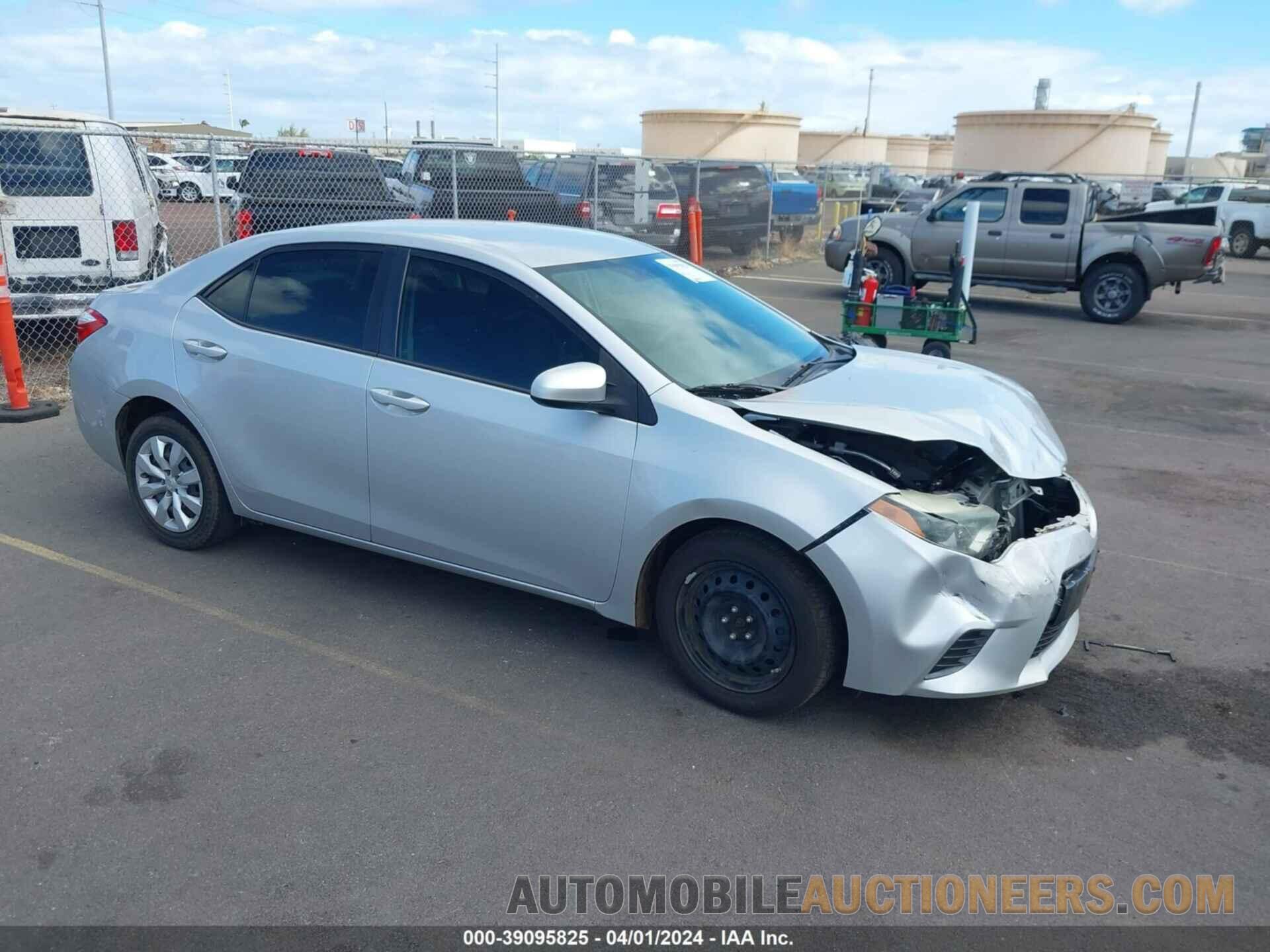 5YFBURHE2GP408663 TOYOTA COROLLA 2016