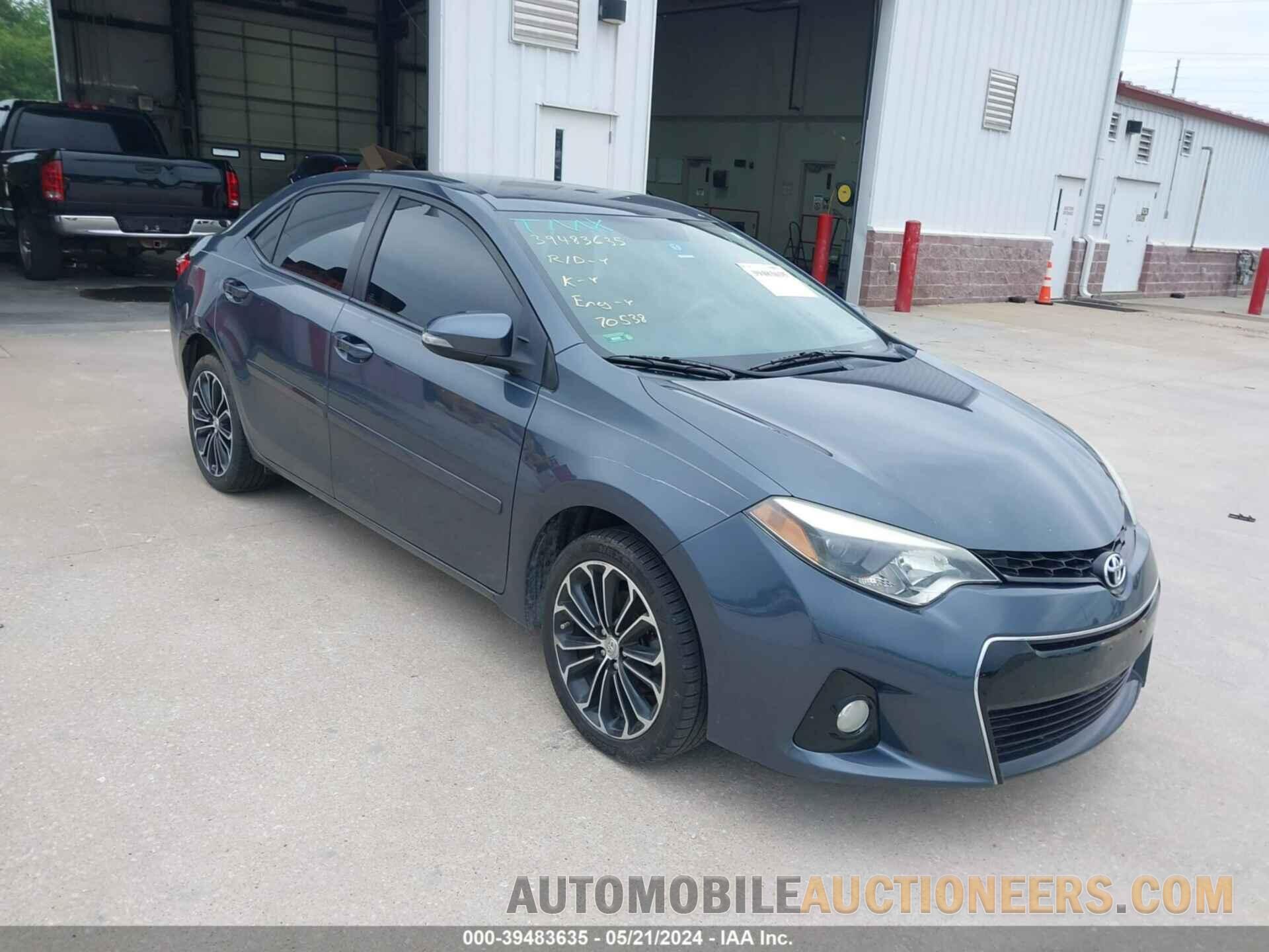 5YFBURHE2GP409988 TOYOTA COROLLA 2016