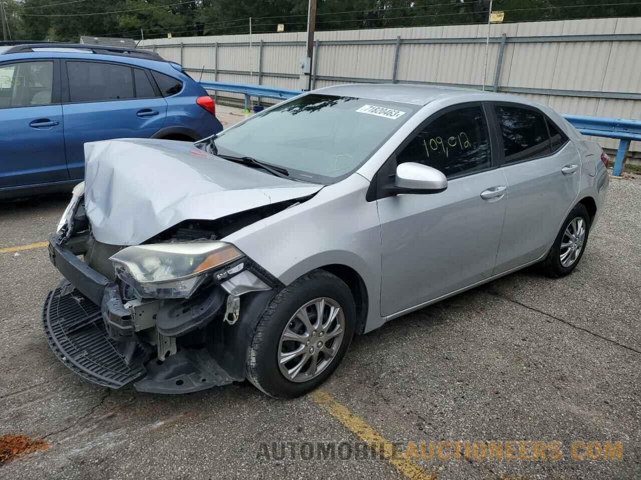 5YFBURHE2GP413250 TOYOTA COROLLA 2016