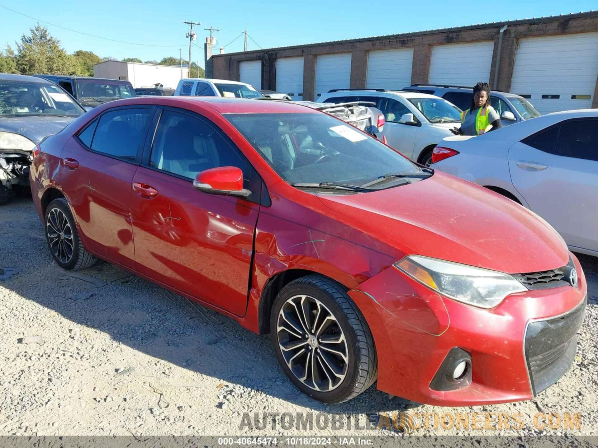 5YFBURHE2GP414494 TOYOTA COROLLA 2016