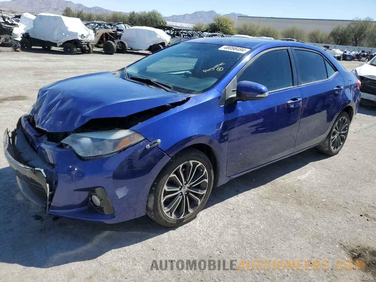 5YFBURHE2GP418139 TOYOTA COROLLA 2016