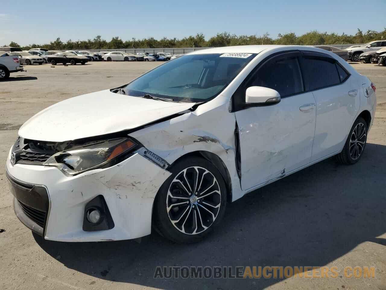 5YFBURHE2GP423826 TOYOTA COROLLA 2016