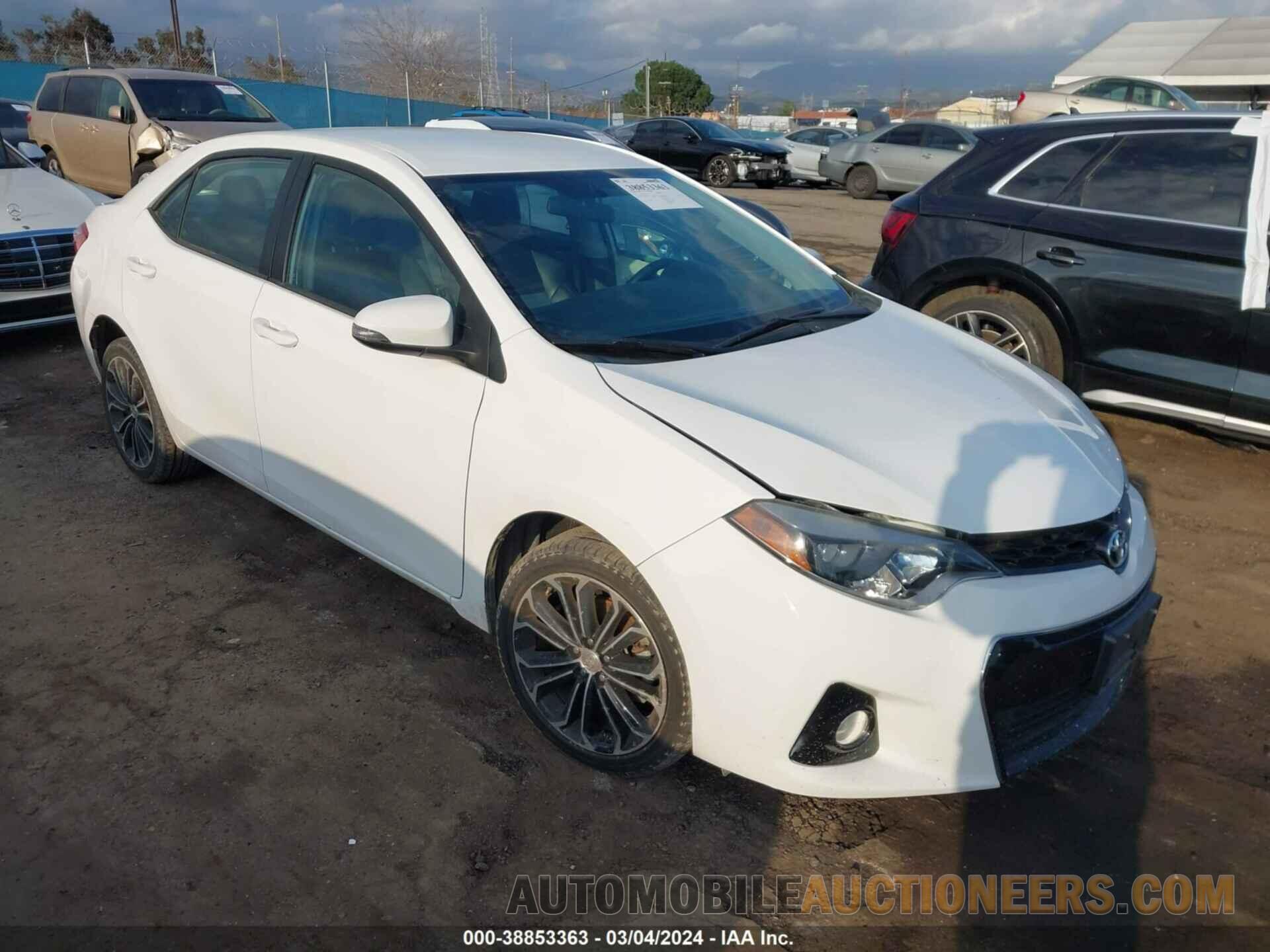 5YFBURHE2GP426175 TOYOTA COROLLA 2016