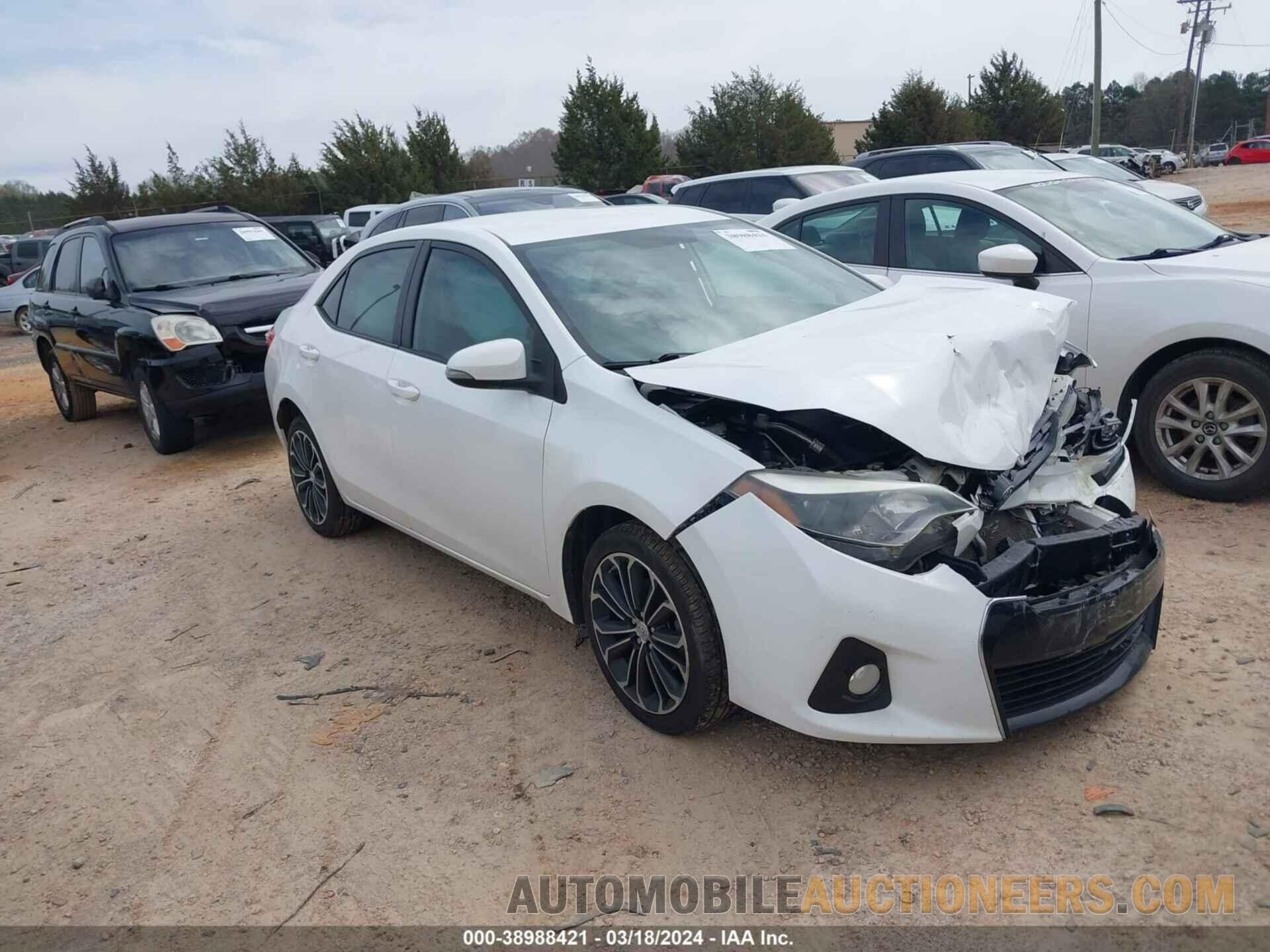 5YFBURHE2GP430078 TOYOTA COROLLA 2016