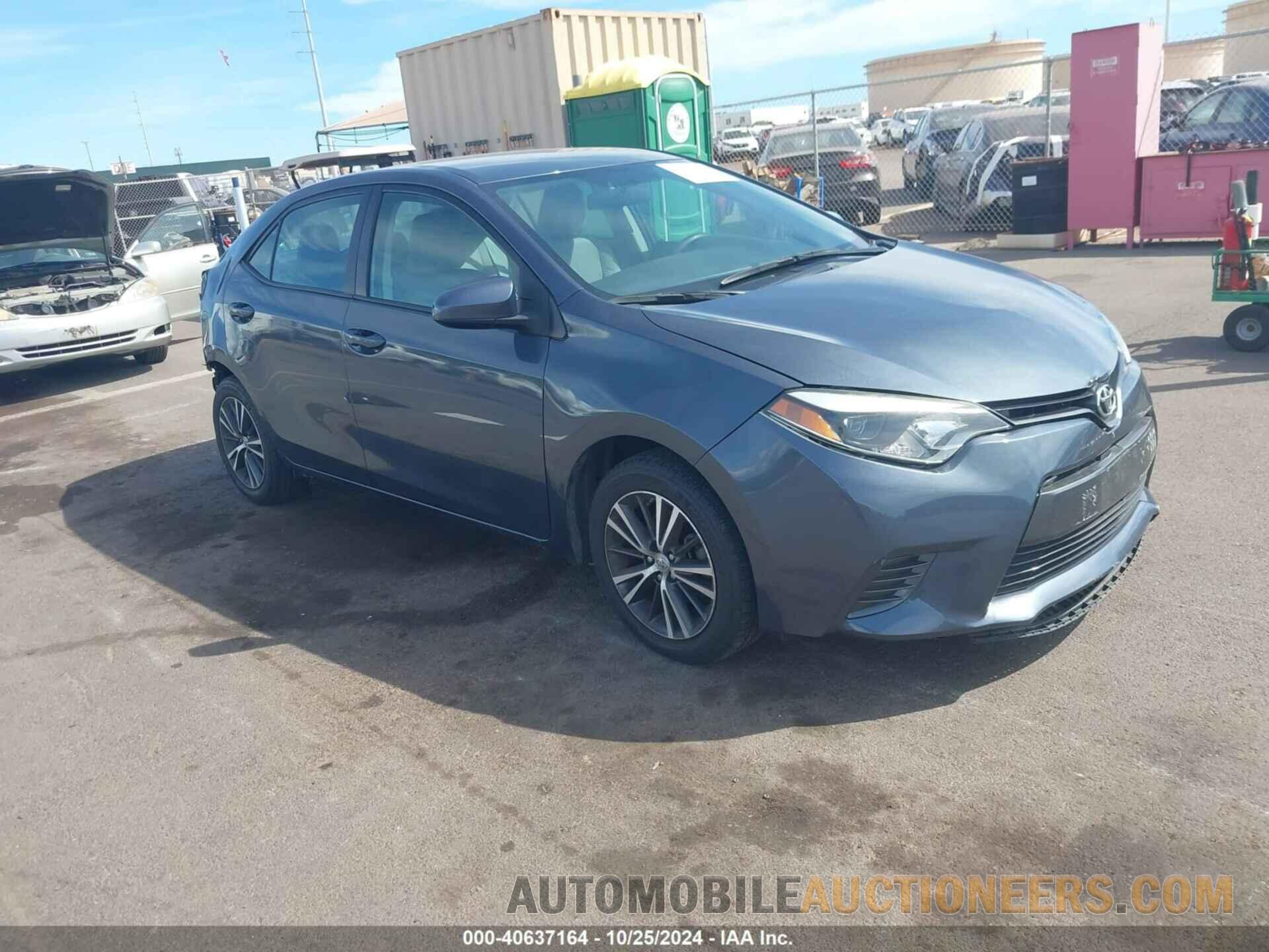 5YFBURHE2GP438150 TOYOTA COROLLA 2016