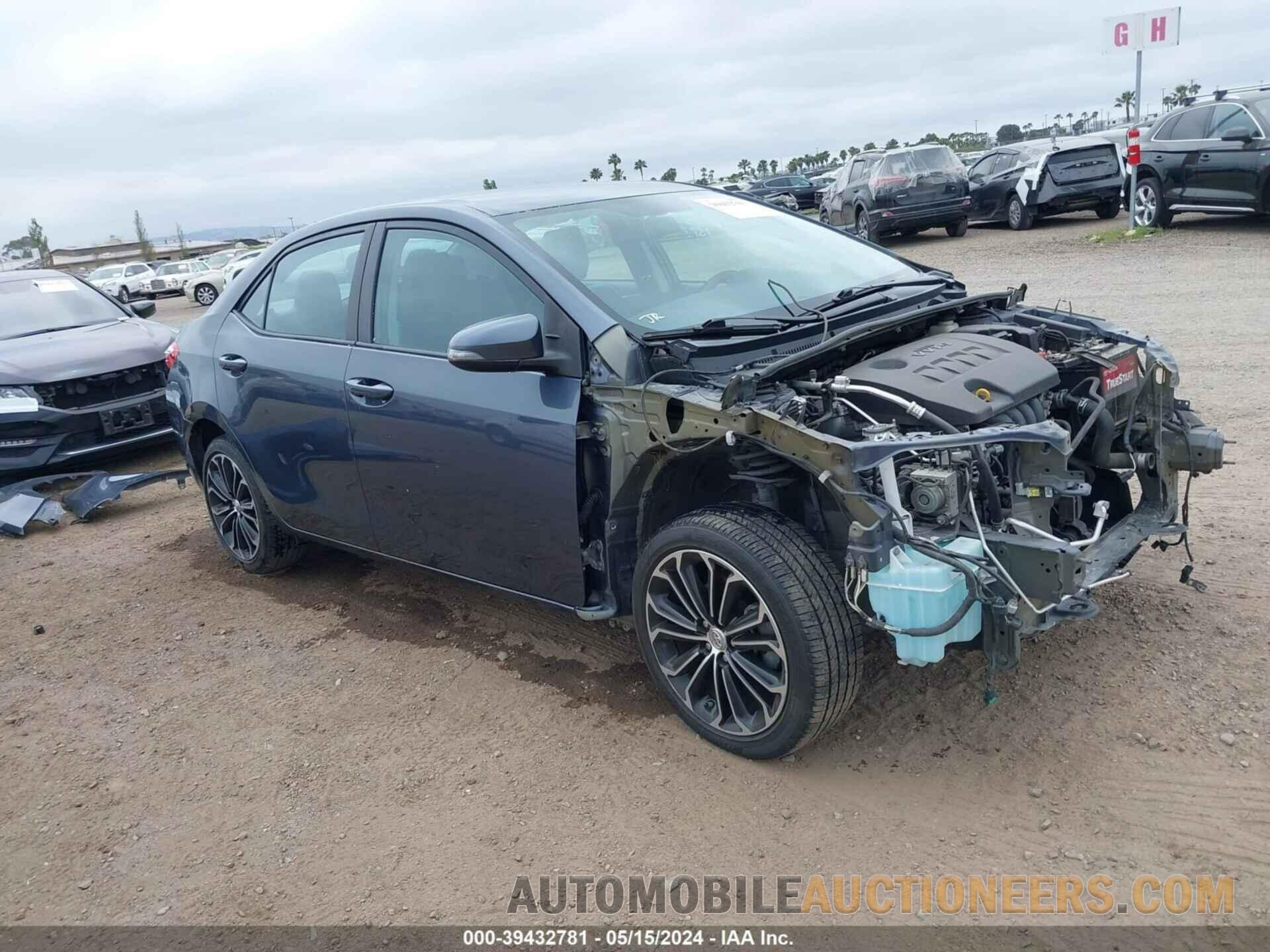 5YFBURHE2GP439735 TOYOTA COROLLA 2016