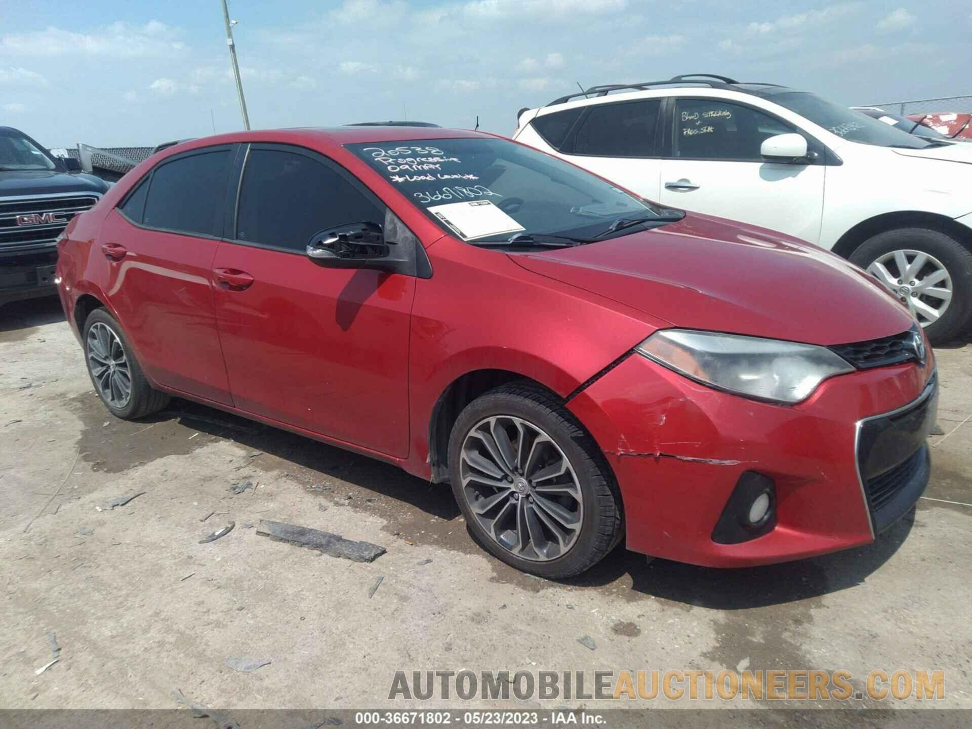 5YFBURHE2GP442232 TOYOTA COROLLA 2016