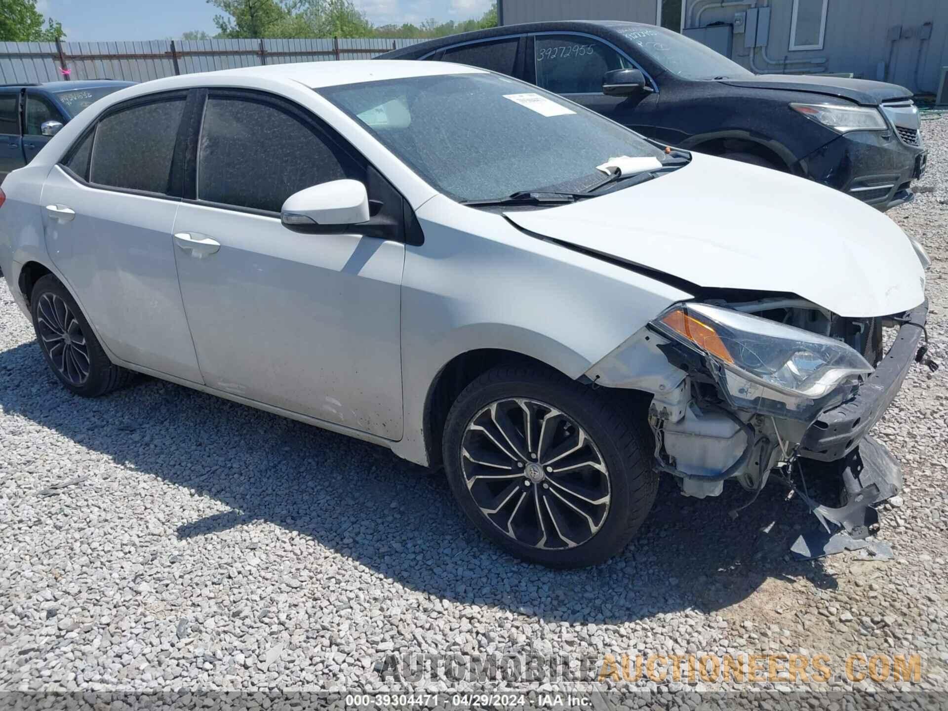 5YFBURHE2GP445034 TOYOTA COROLLA 2016