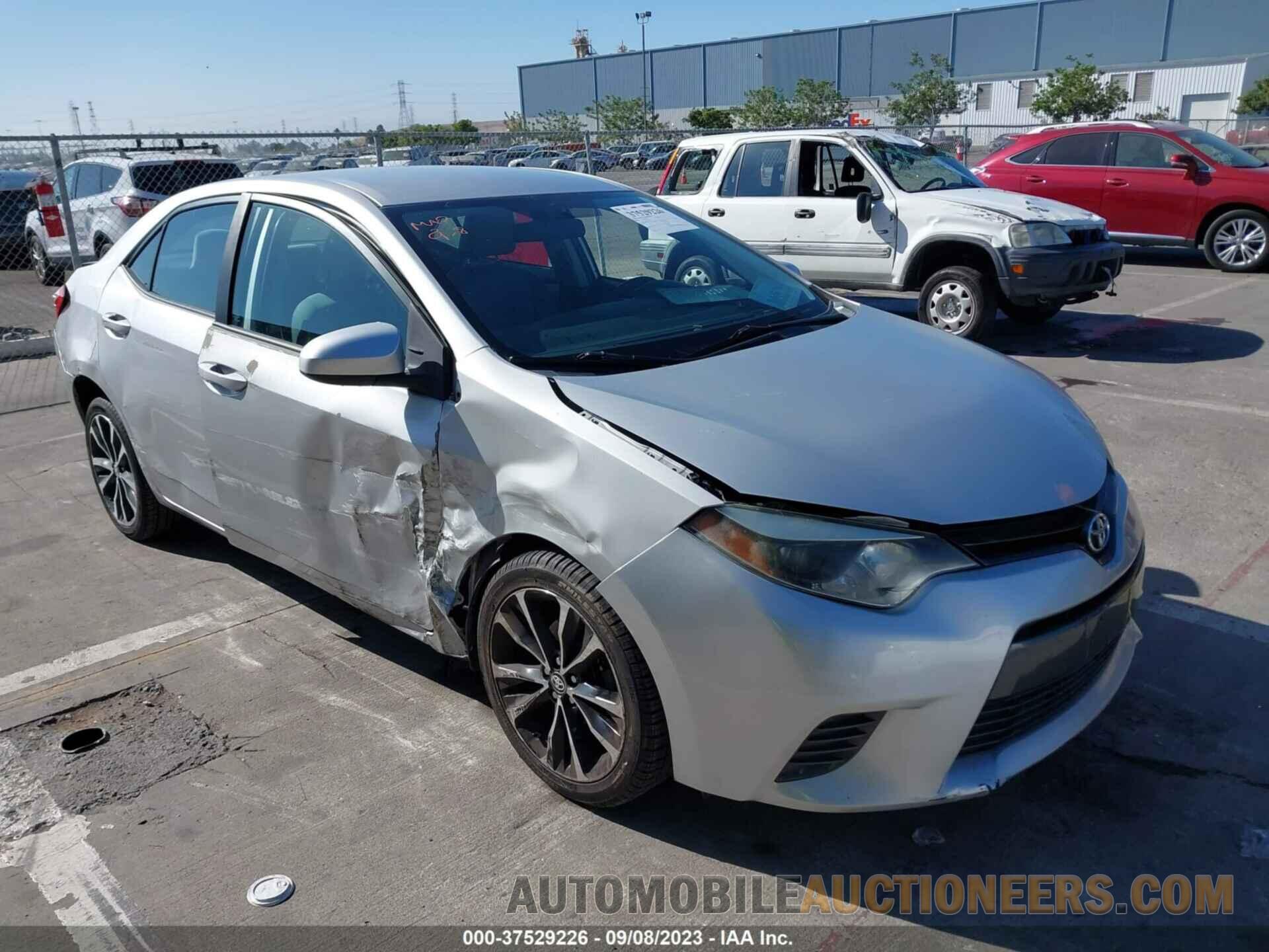 5YFBURHE2GP446202 TOYOTA COROLLA 2016