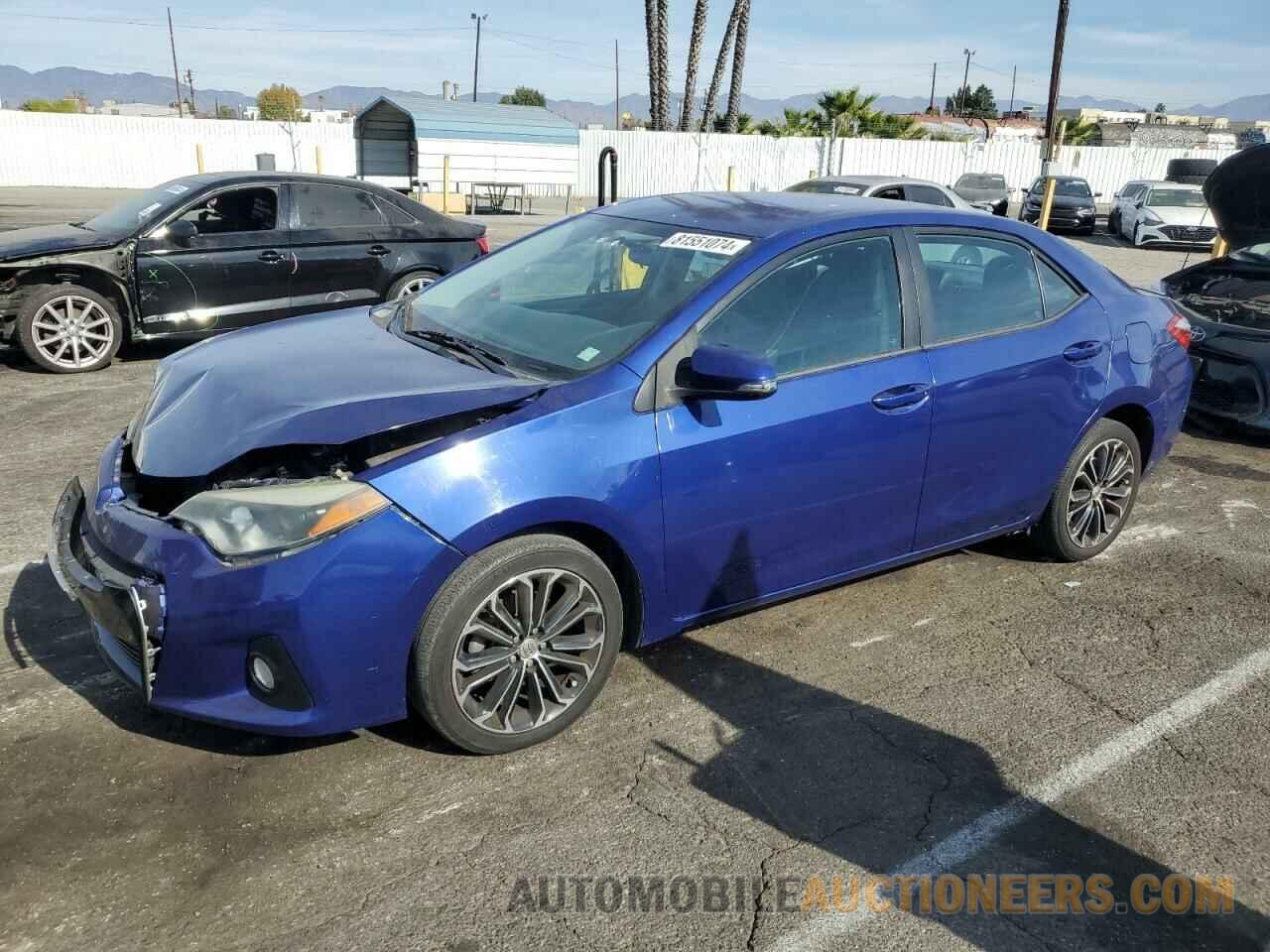 5YFBURHE2GP448919 TOYOTA COROLLA 2016