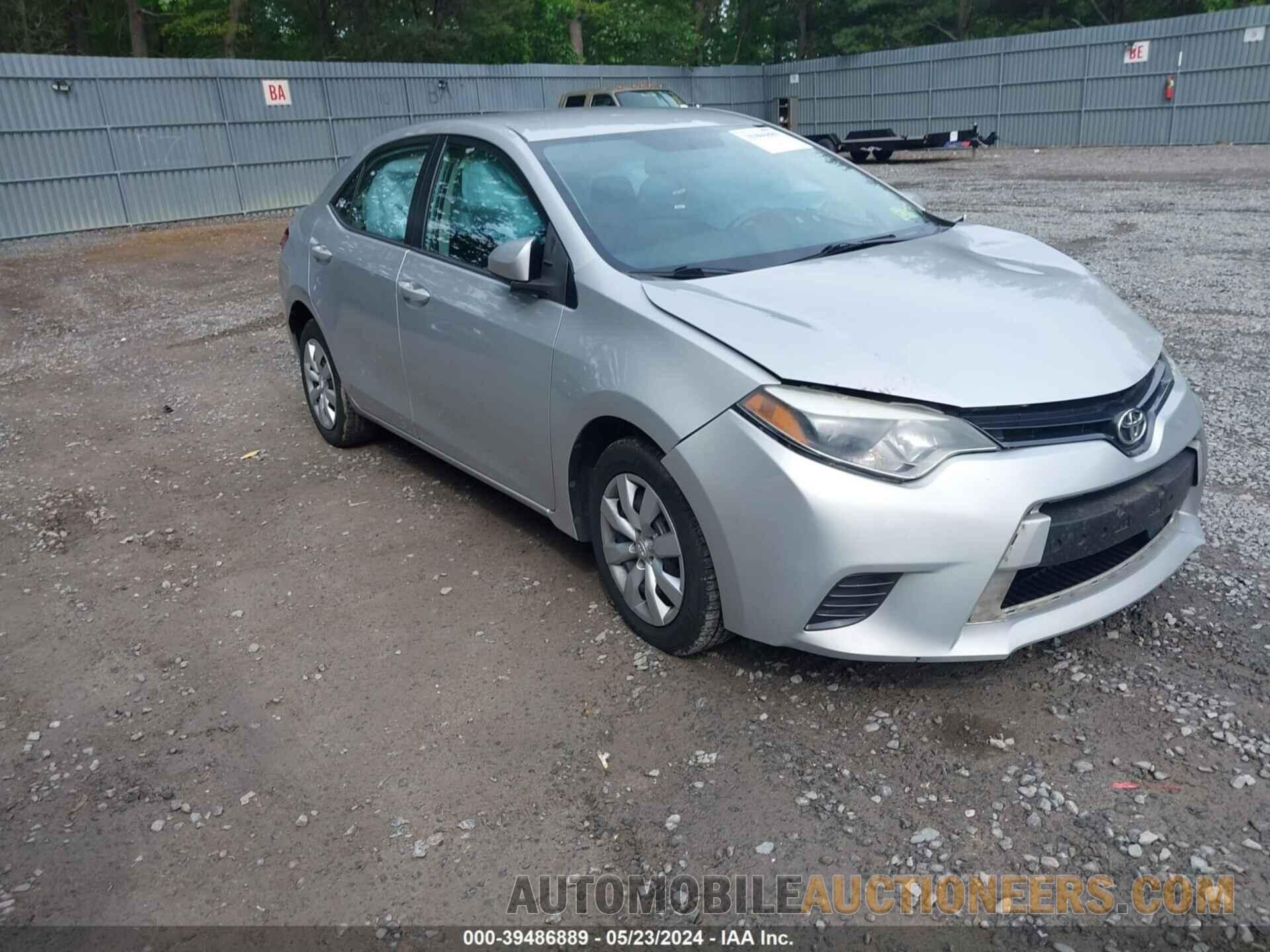 5YFBURHE2GP459029 TOYOTA COROLLA 2016