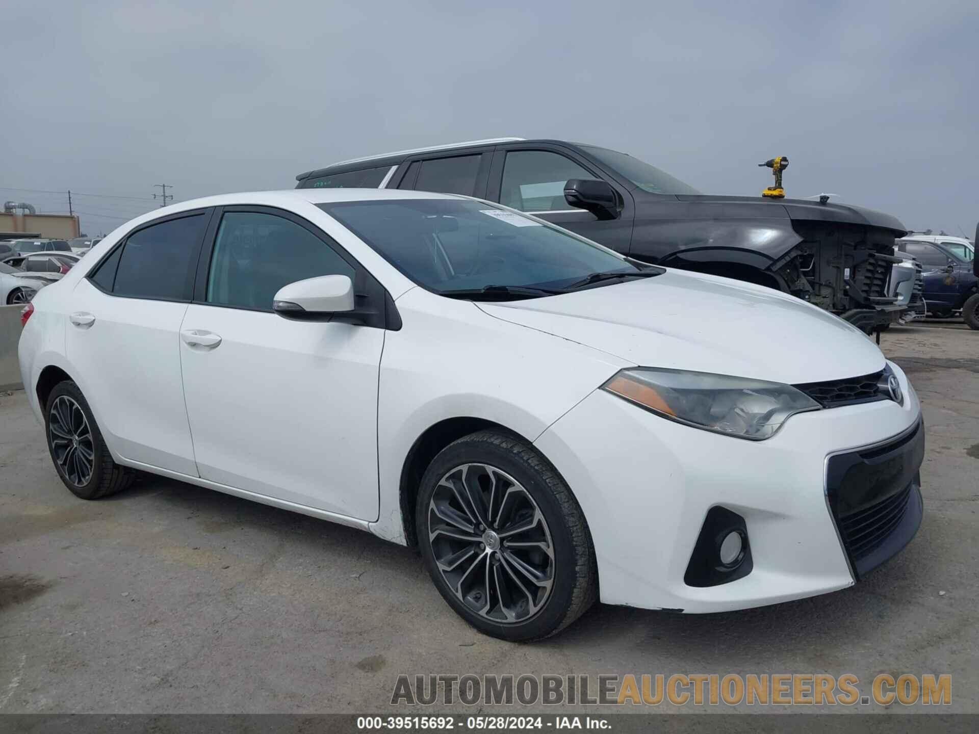 5YFBURHE2GP461606 TOYOTA COROLLA 2016