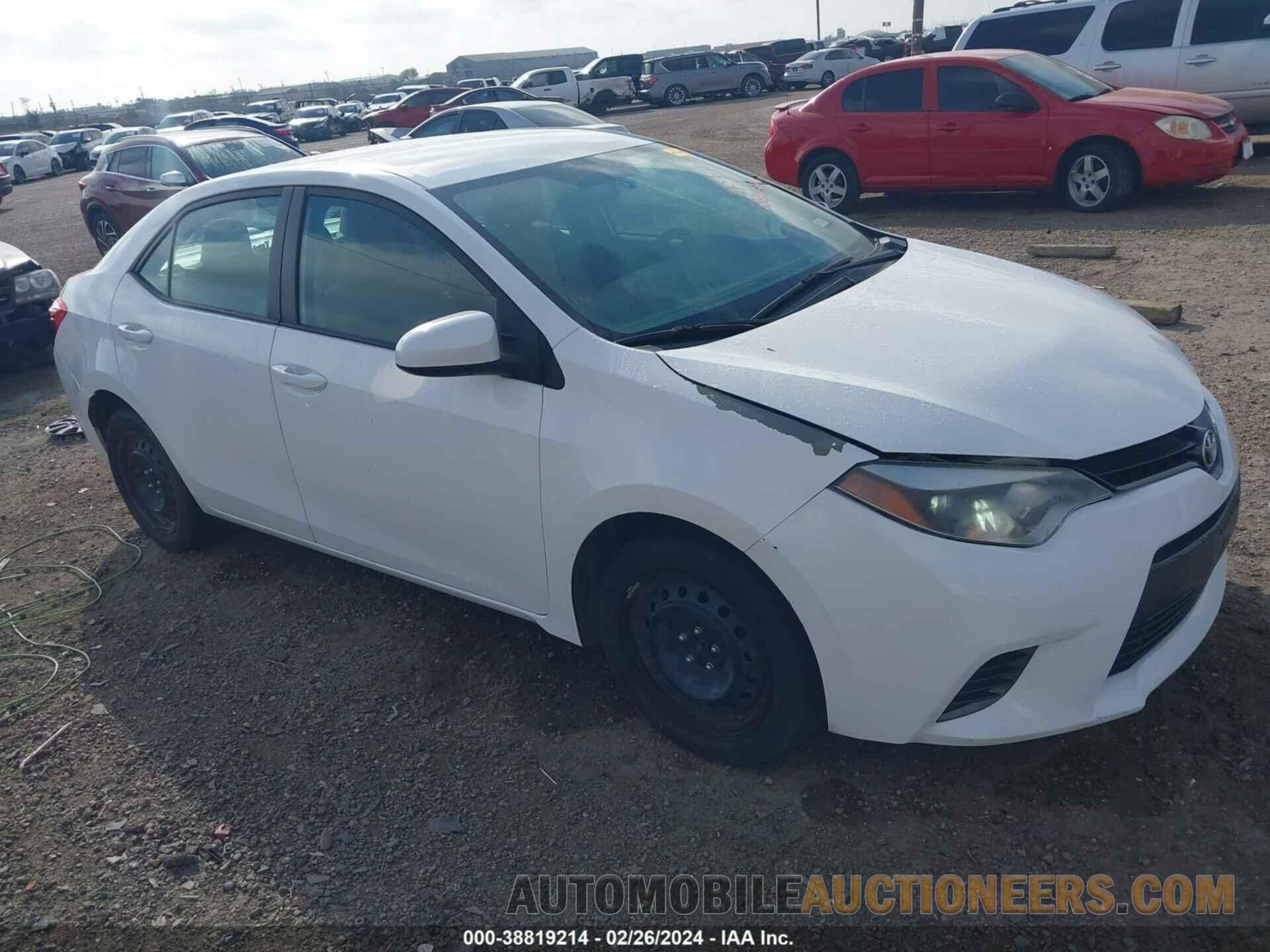 5YFBURHE2GP465722 TOYOTA COROLLA 2016