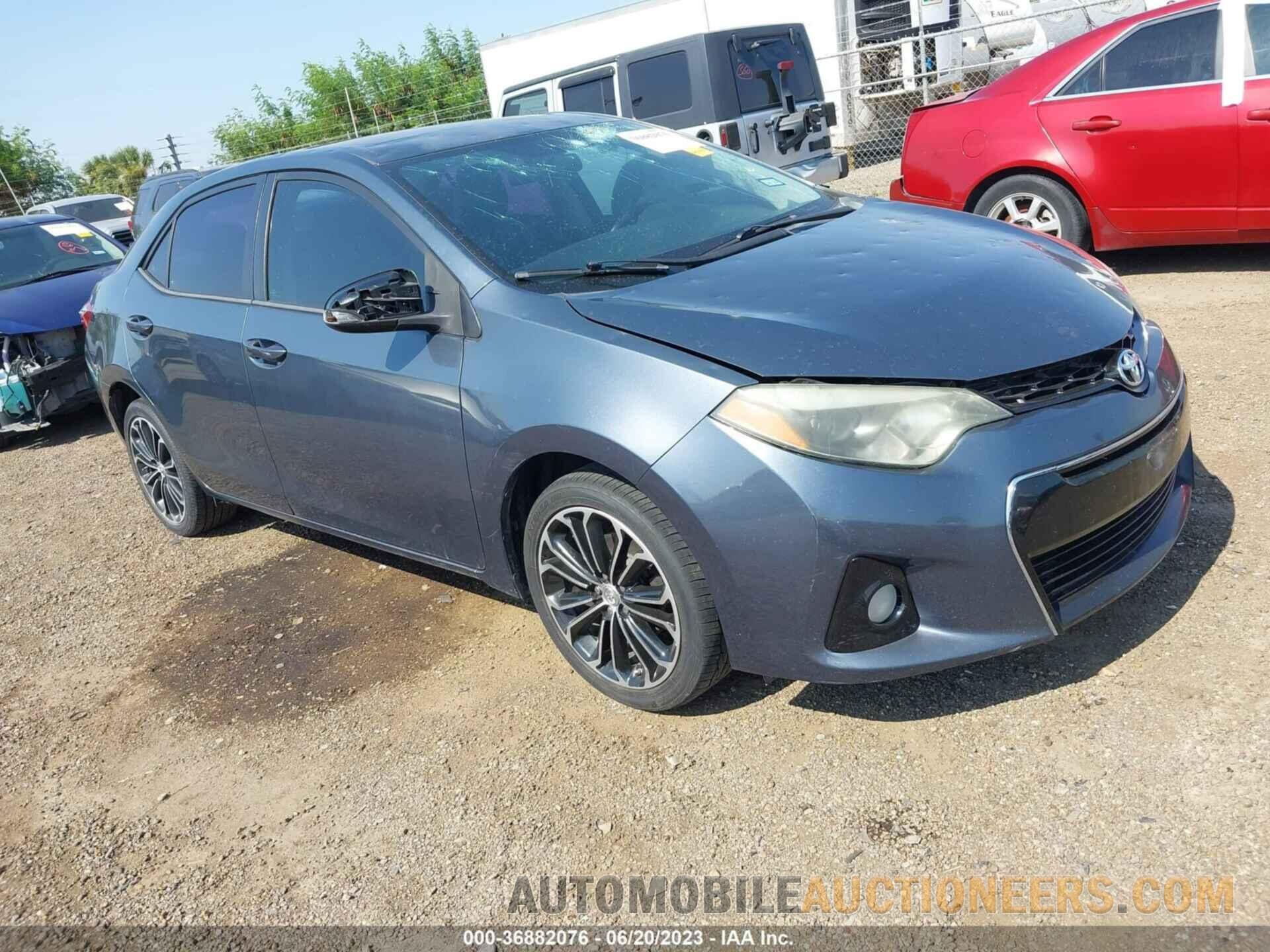 5YFBURHE2GP469012 TOYOTA COROLLA 2016