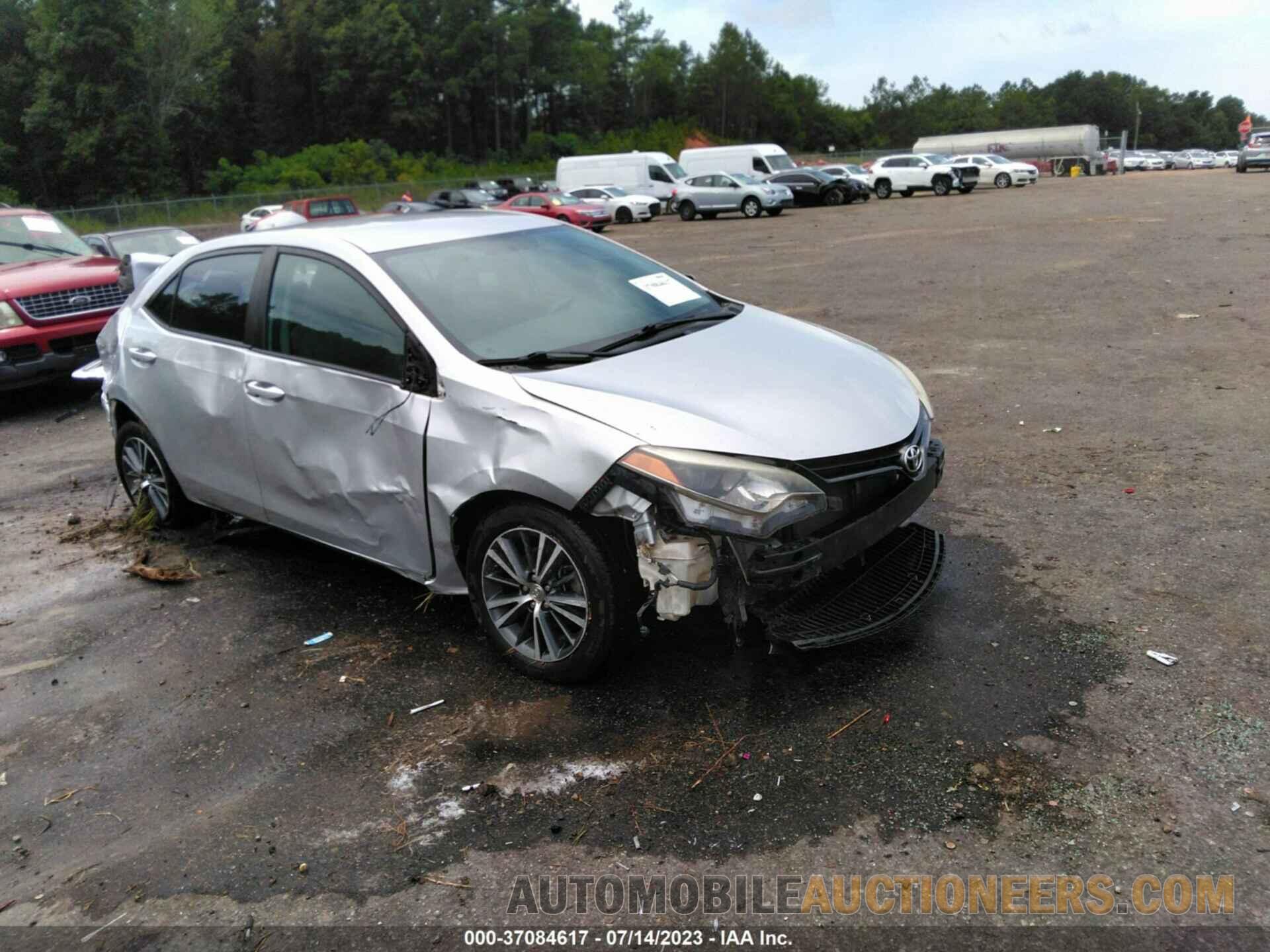 5YFBURHE2GP474274 TOYOTA COROLLA 2016