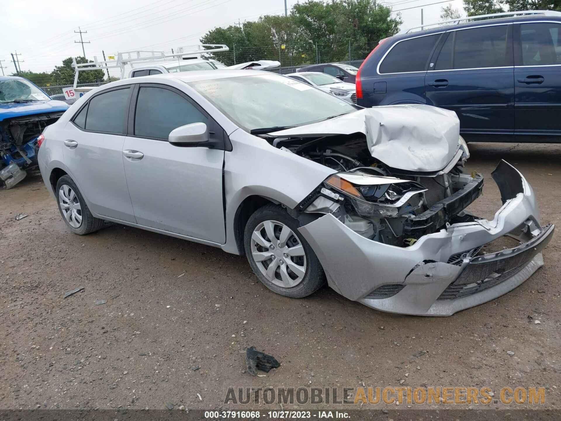 5YFBURHE2GP476896 TOYOTA COROLLA 2016