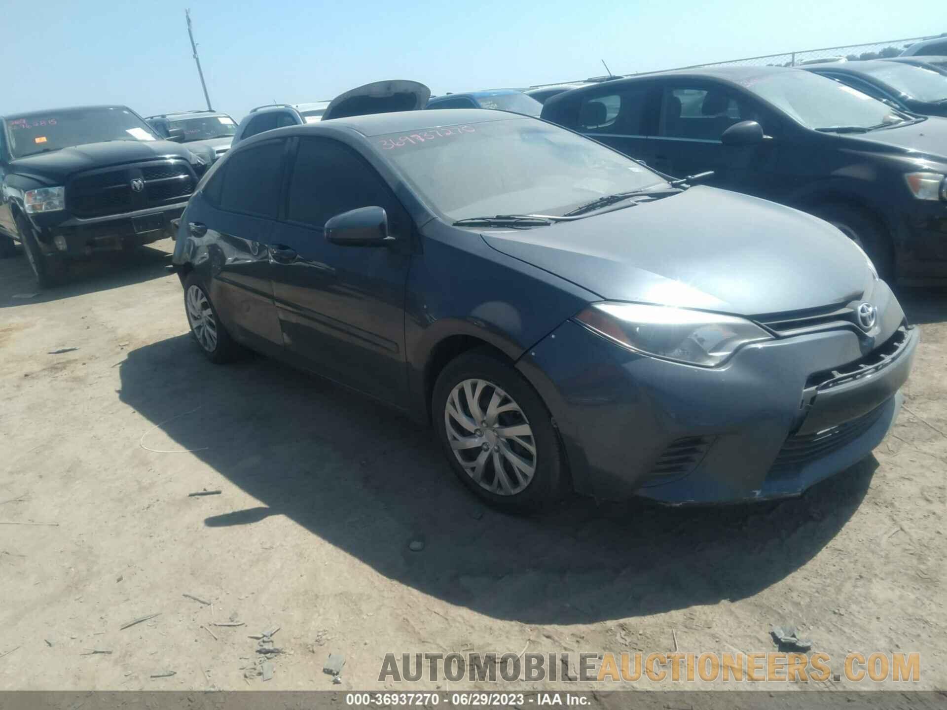 5YFBURHE2GP482620 TOYOTA COROLLA 2016