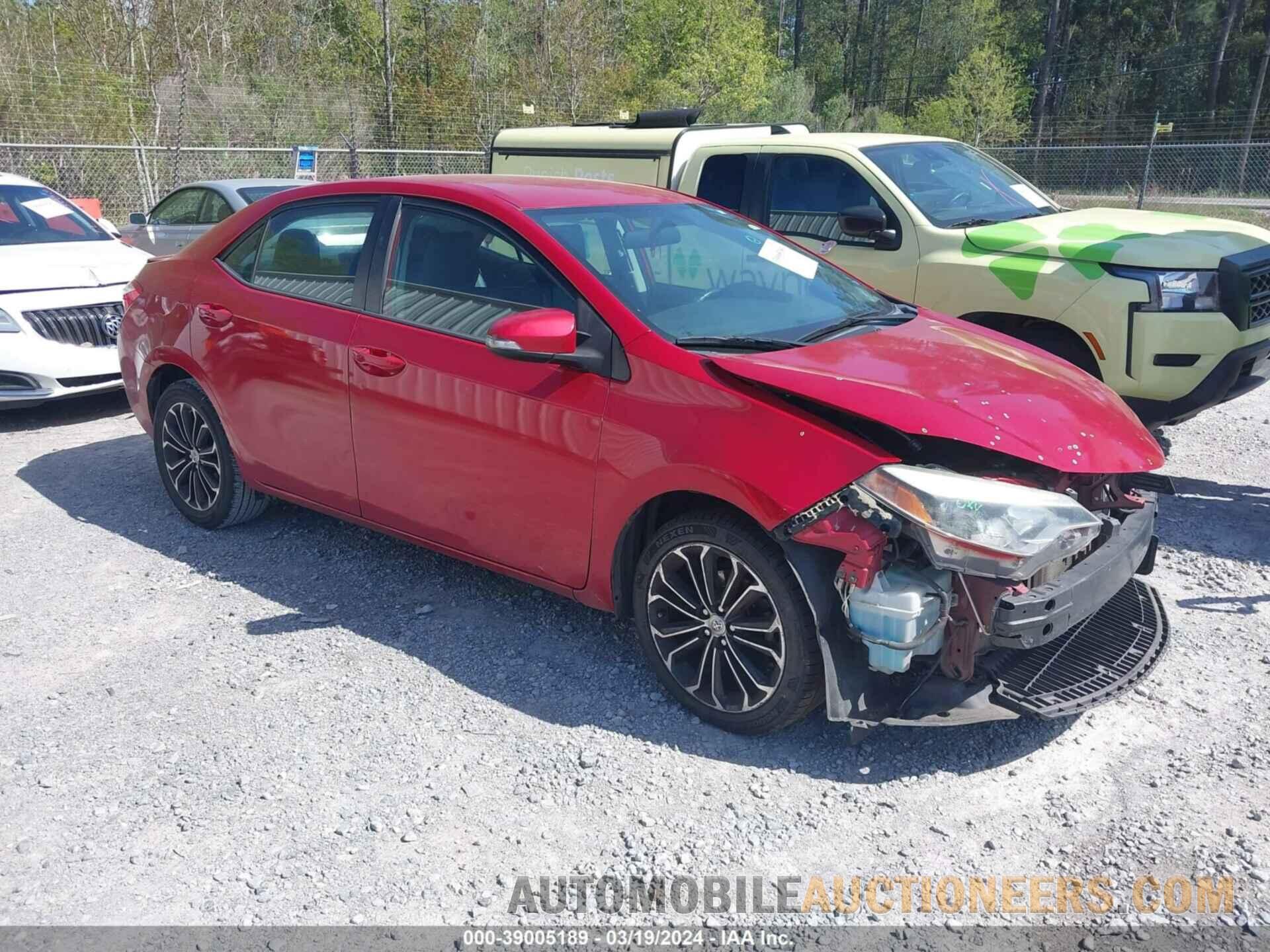 5YFBURHE2GP487932 TOYOTA COROLLA 2016